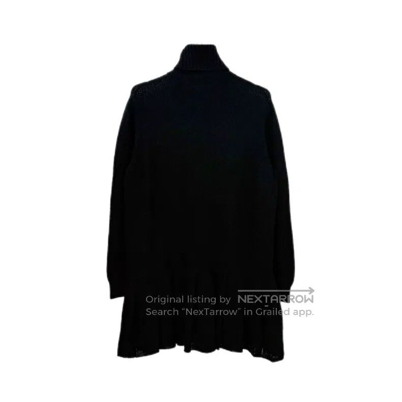 Prada Prada Black triangle high-necked cashmere dress Size S / US 4 / IT 40 - 2 Thumbnail