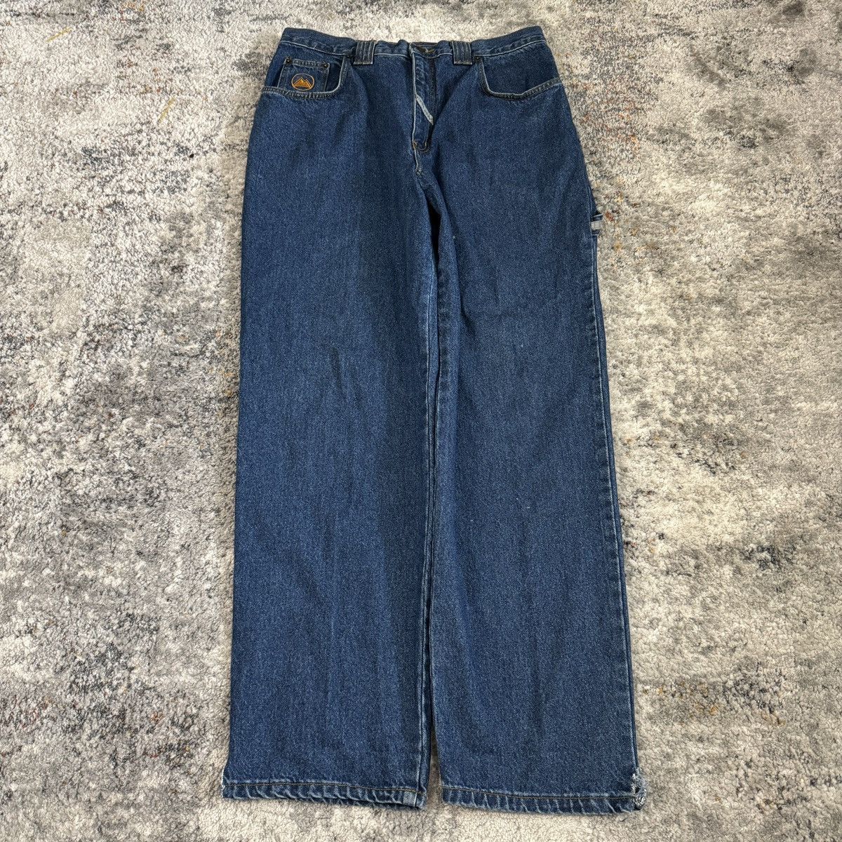 JNCO × Vintage Crazy Vintage y2k First down JNCO style baggy wide leg jeans Size US 36 / EU 52 - 2 Thumbnail