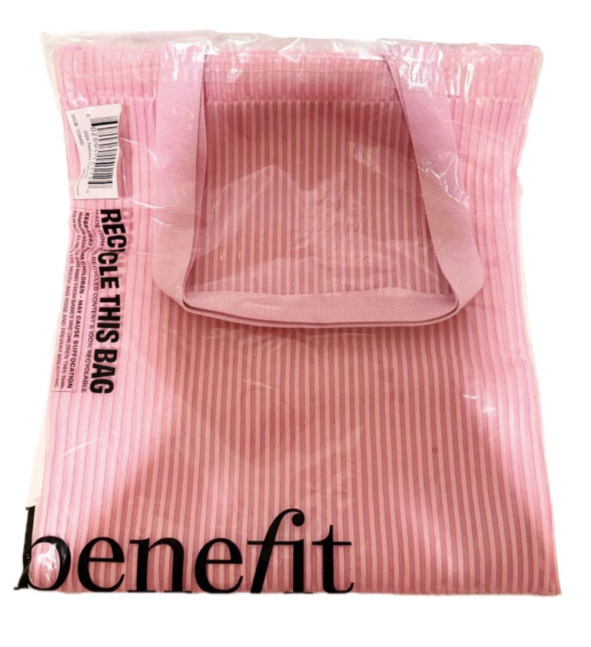 Other NWT (GWP) Limited Edition Benefit Large Pink Tote Bag Size ONE SIZE - 1 Thumbnail