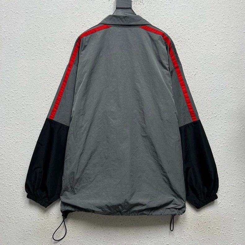 Balenciaga Balenciaga Colorblock Logo Nylon Jacket Size US M / EU 48-50 / 2 - 2 Thumbnail