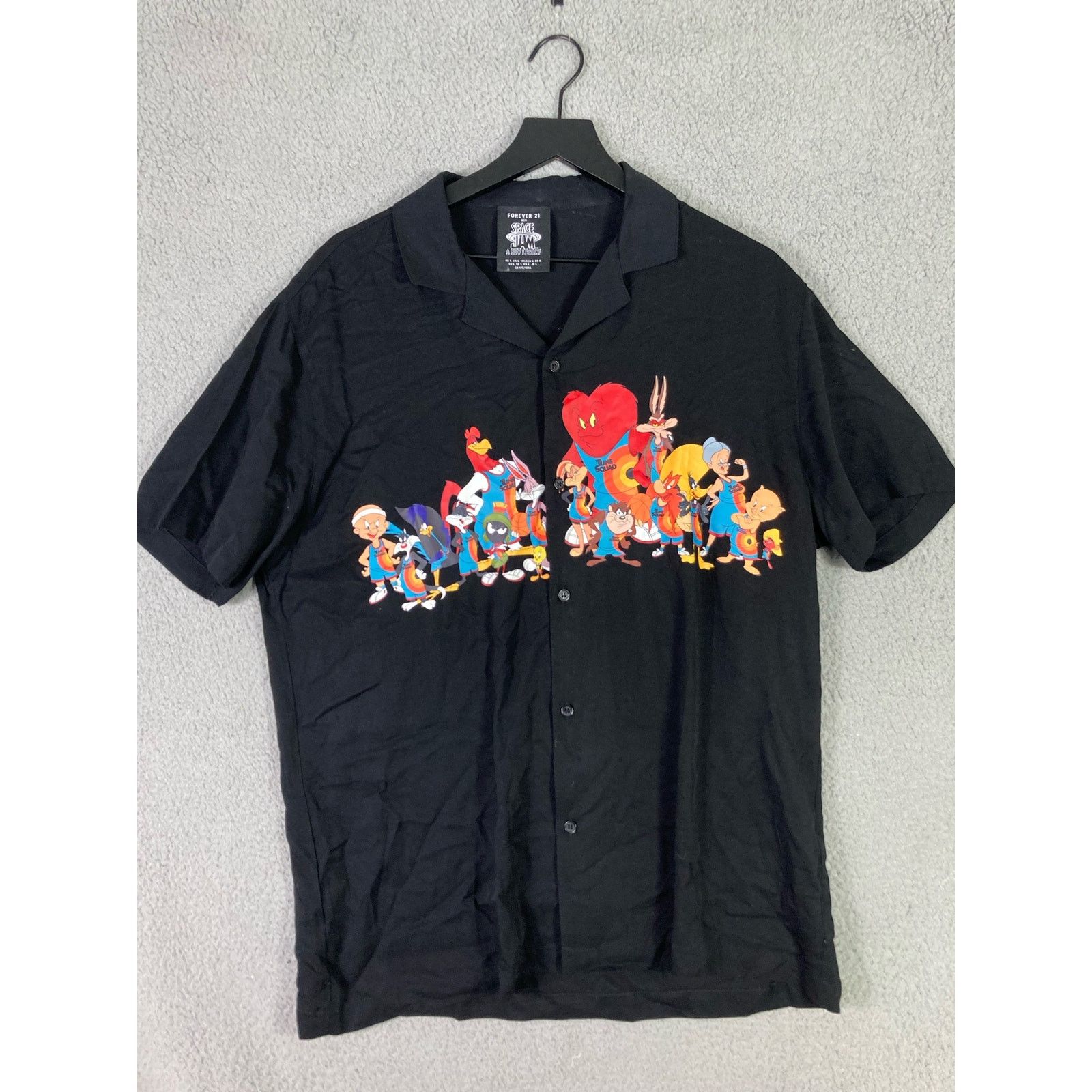 Other Space Jam A New Legacy Button Up Shirt Men's L Looney Tunes Size US L / EU 52-54 / 3 - 4 Thumbnail