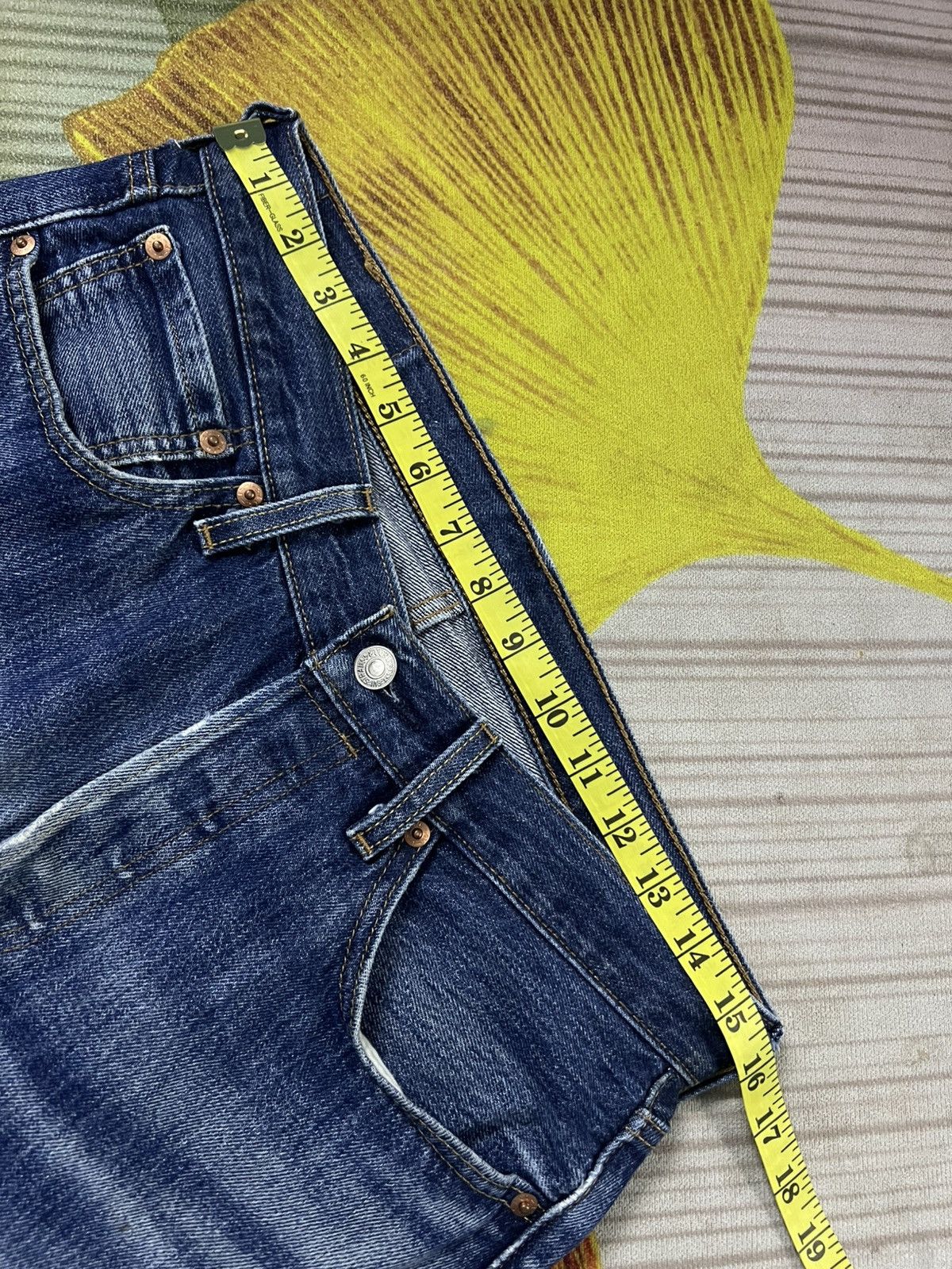 Levi's 💥Rare Vintage Levis 501 Distress Jean Size US 31 - 3 Thumbnail