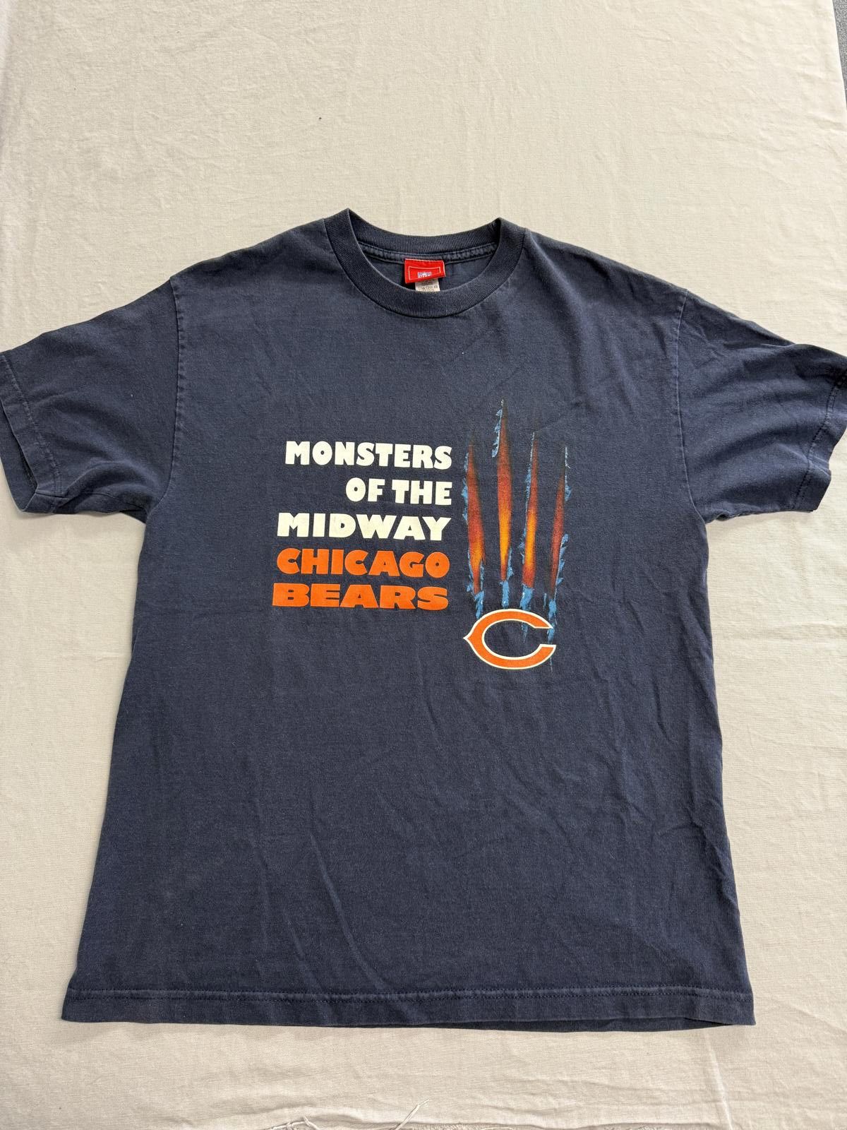 NFL Y2K NFL Chicago Bears T-shirt Monsters of the Midway L Size US L / EU 52-54 / 3 - 1 Thumbnail
