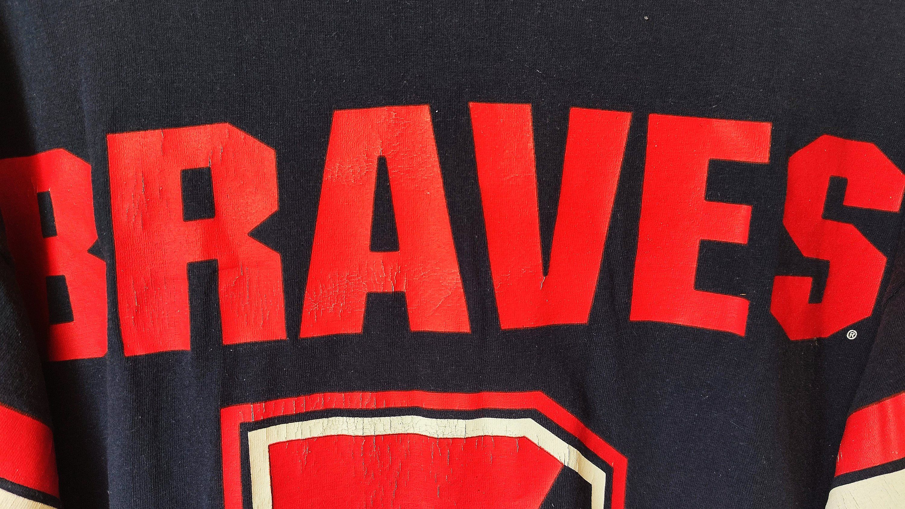 MLB Vintage 90s MLB Atlanta Braves x Salem Full Jersey Tshirt Size US XL / EU 56 / 4 - 9 Thumbnail