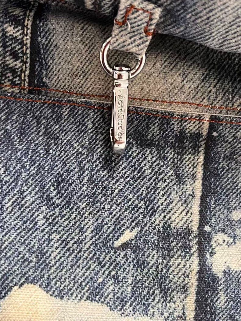 Acne Studios Acne Studios Embossed logo hook closure cotton shoulder to Size ONE SIZE - 5 Thumbnail