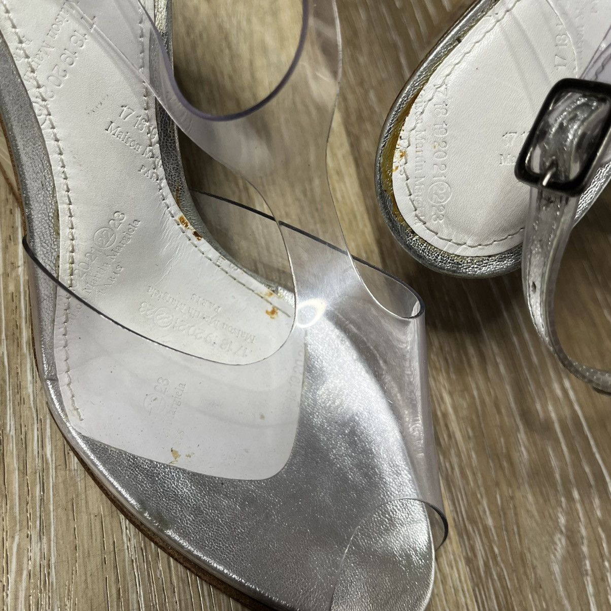 Designer × Maison Margiela RARE 00s maison margiela invisible heels size 36 EU/6 women Size US 6 / IT 36 - 9 Thumbnail