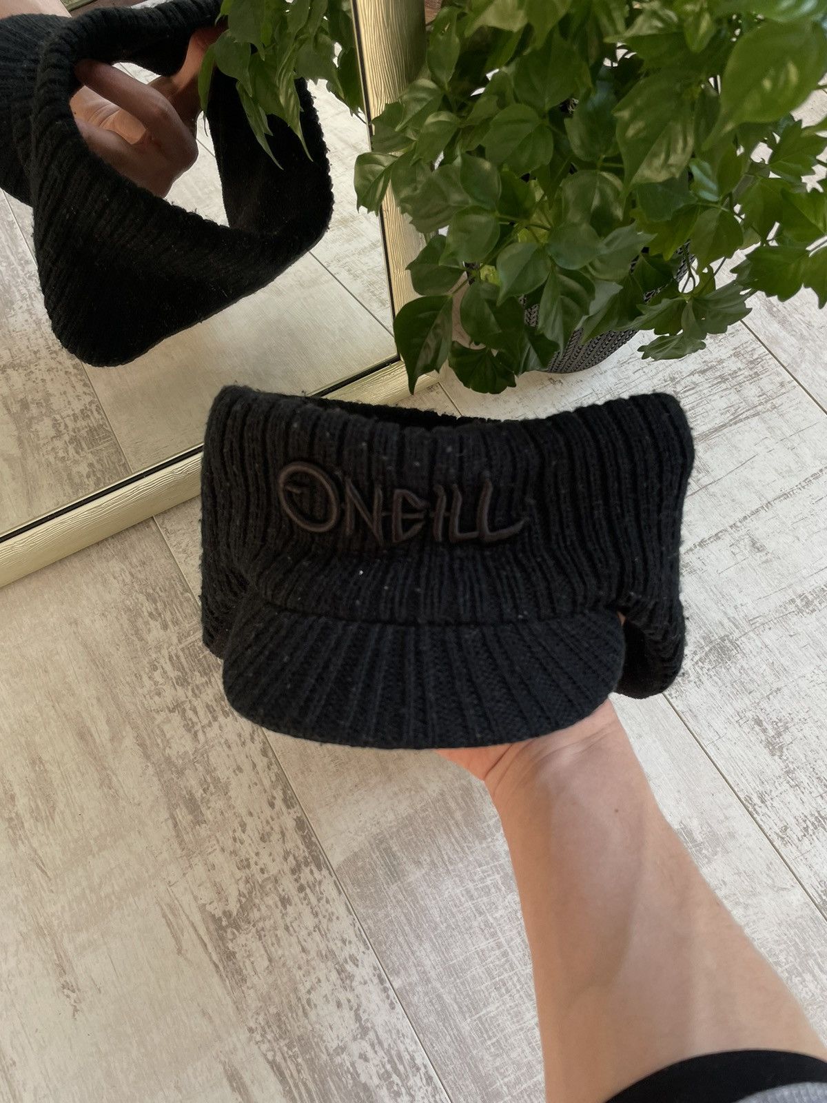 O'Neill × Vintage Vintage O’neill 90’s Hat Cap Black Surf Japanese Style Size ONE SIZE - 3 Thumbnail
