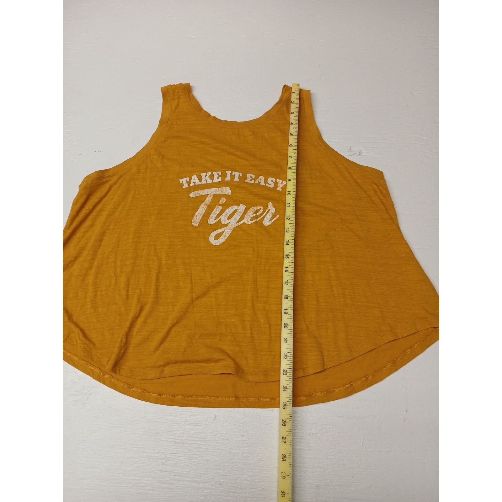 Other Secret Treasures (3XL) Yellow Comfort Stretch Tank Top Shirt Size ONE SIZE - 3 Thumbnail