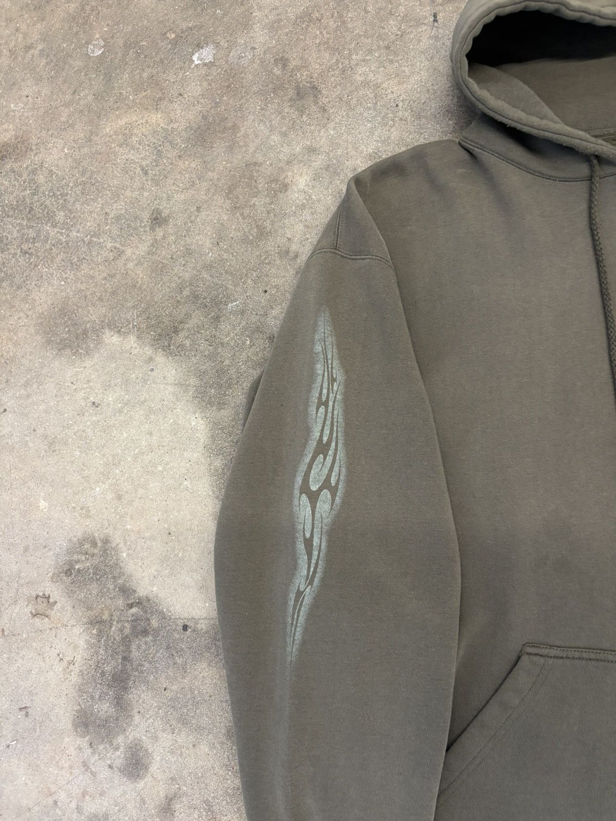 Other Y2K Bull Head Dragon Tribal Hoodie Size US XL / EU 56 / 4 - 3 Thumbnail