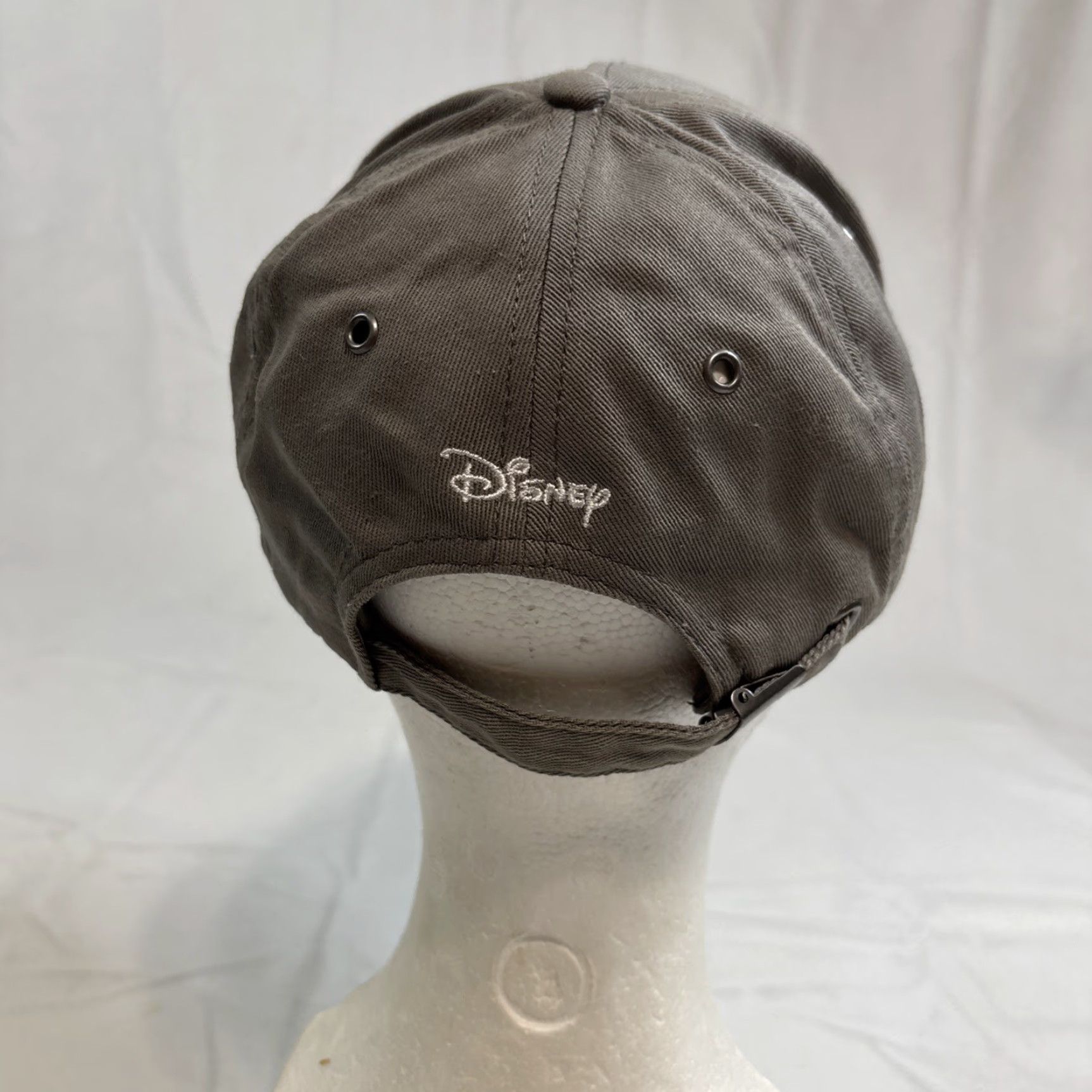 Disney Disney Lone Ranger Baseball Cap Hat Raven Graphic Strapback Armie Hammer Men One Size Gray Army Cap Size ONE SIZE - 5 Thumbnail