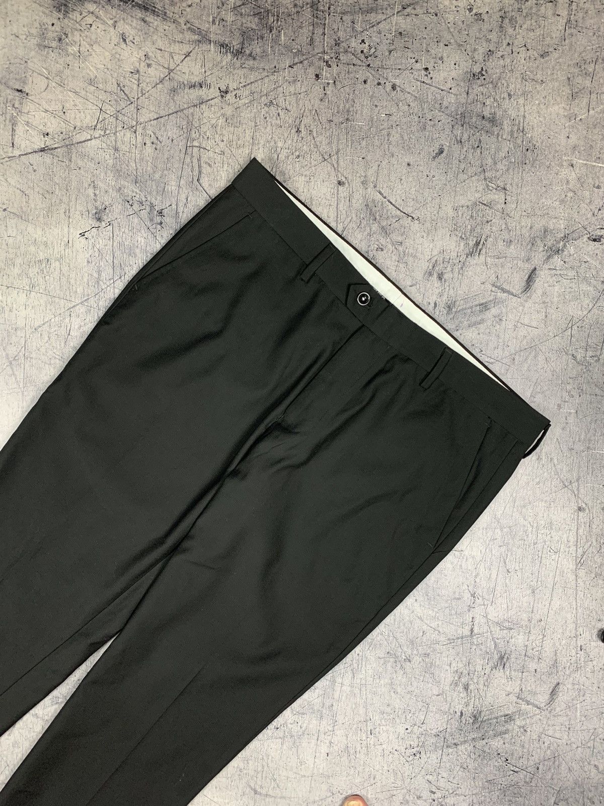 Kenzo × Vintage Vintage Kenzo Homme Formal Trousers Luxury Designer Size 36R - 3 Thumbnail