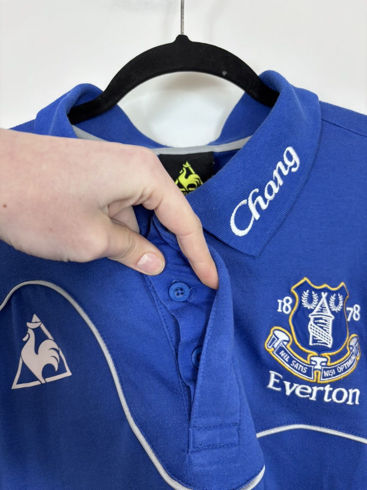Le Coq Sportif Le Coq Sportif Everton 2009/2010 Polo Shirt Jersey Shirt Size US XXL / EU 58 / 5 - 8 Thumbnail