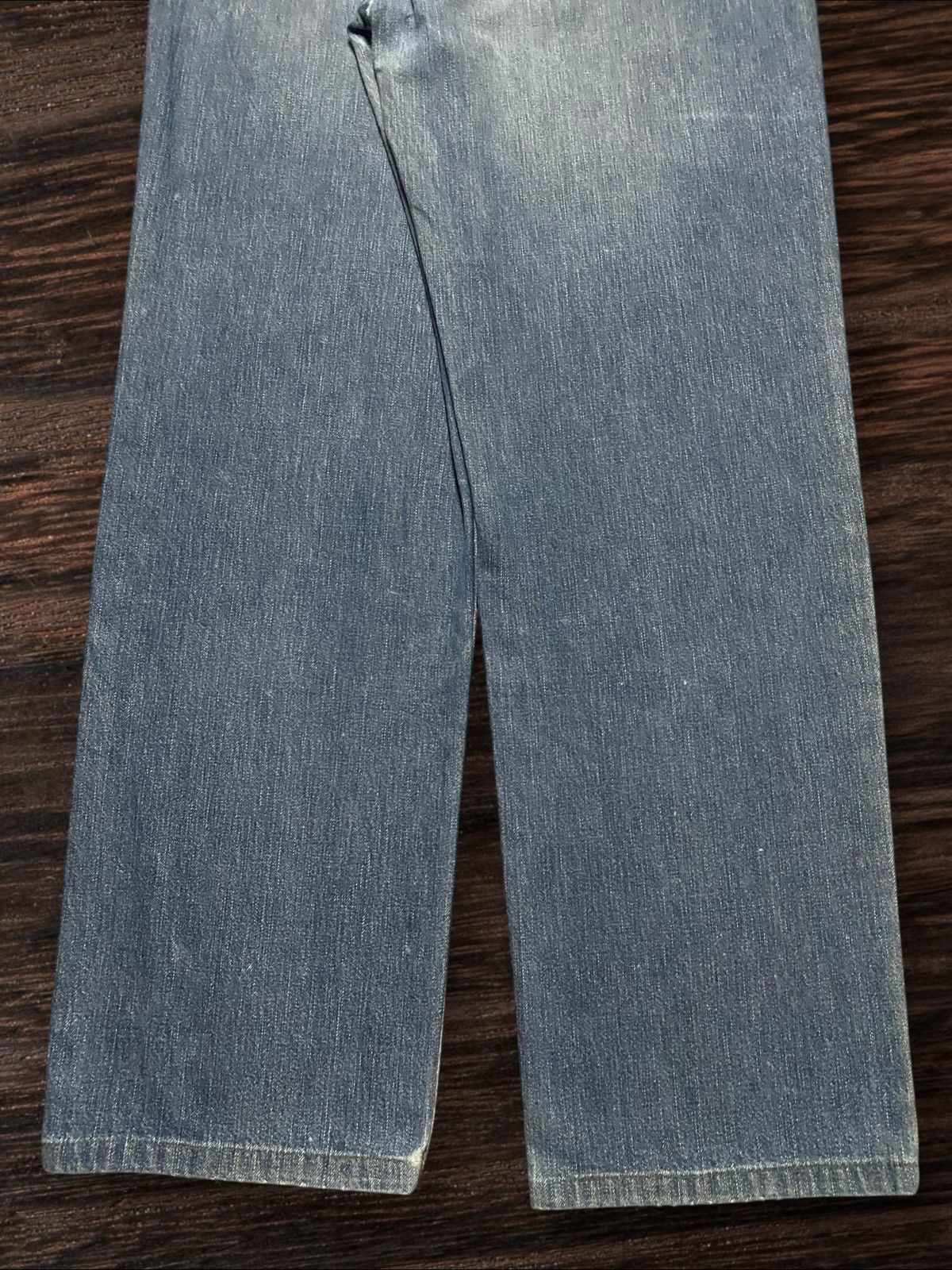 Levi's Vintage Levis 509 Japan White Tab Distressed Loose Jeans Size US 26 / EU 42 - 6 Thumbnail