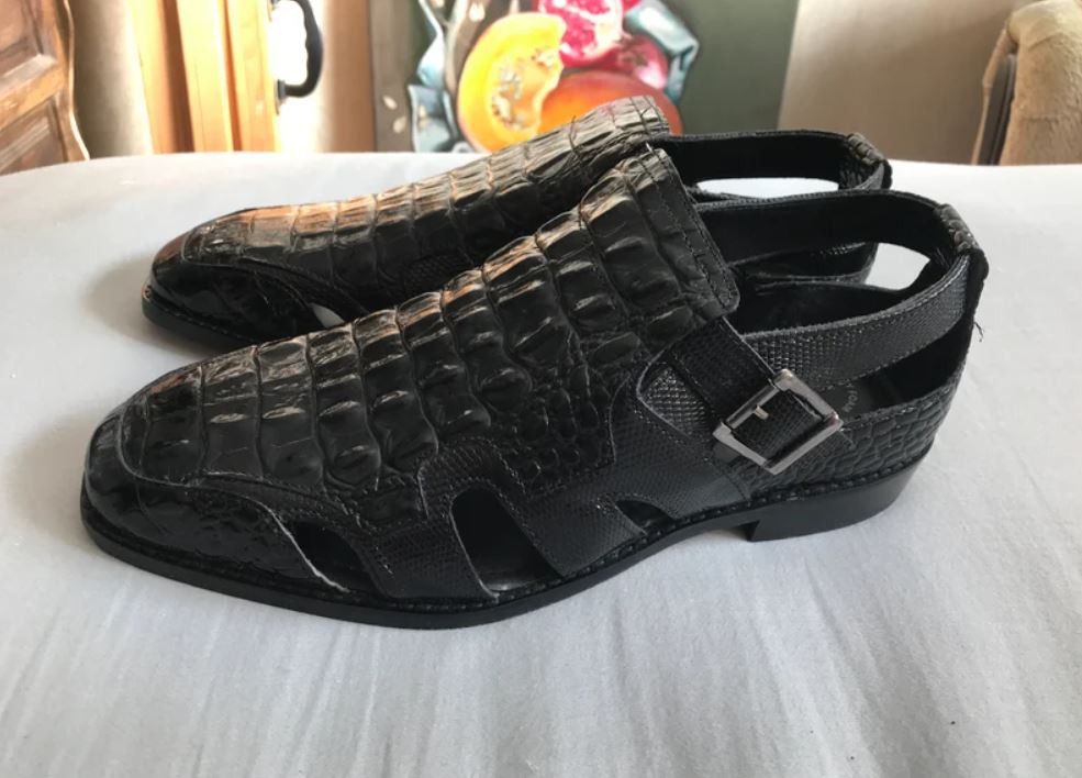 Stacy Adams Black Patent Leather Oxsford Shoes by by Stacy Adams Size US 9.5 / EU 42-43 - 2 Thumbnail
