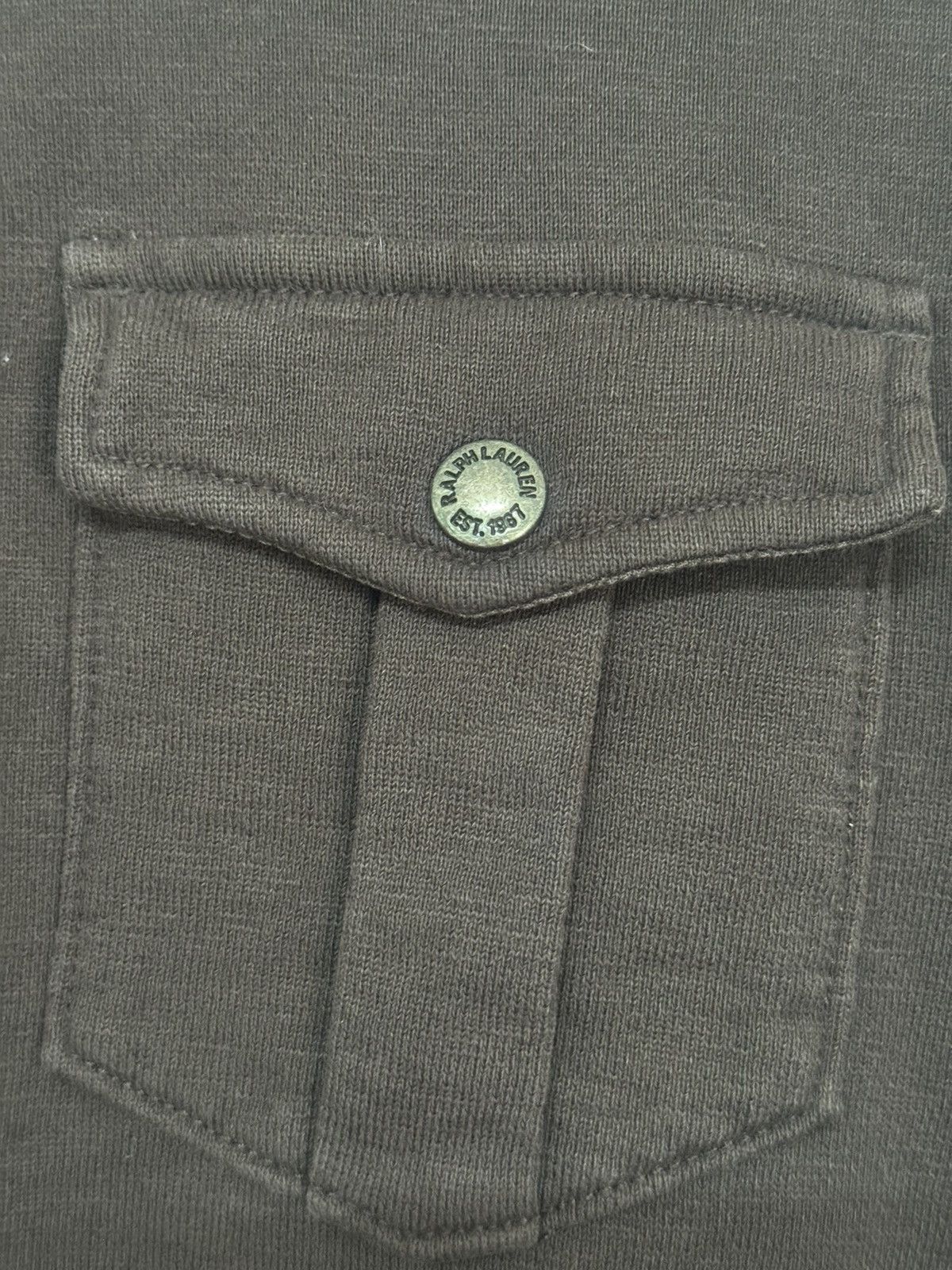 RRL Ralph Lauren 💥 POLO RALPH LAUREN HALF BUTTON & ZIPPER TALON ZIP Size US XS / EU 42 / 0 - 12 Thumbnail