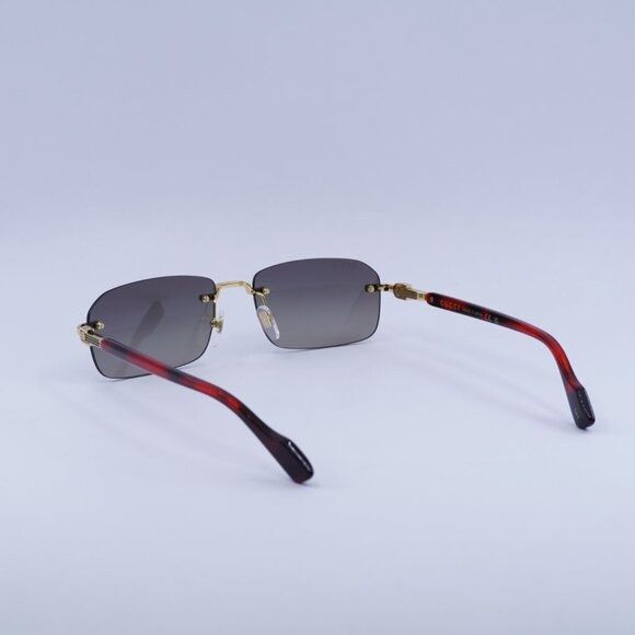Gucci 🕶️ New Gucci GG1221S 006 Sunglasses - Gold/Havana Frame Size ONE SIZE - 10 Thumbnail