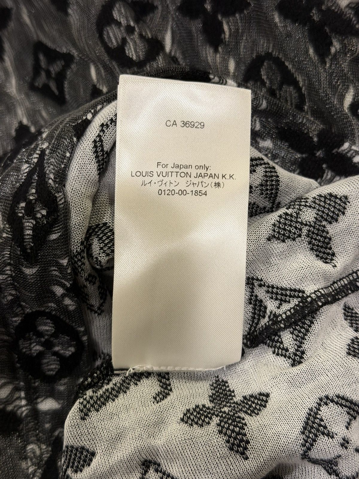 Louis Vuitton Louis Vuitton x Virgil Abloh 2022 Monogram Mesh T-Shirt Size US XXL / EU 58 / 5 - 19 Thumbnail