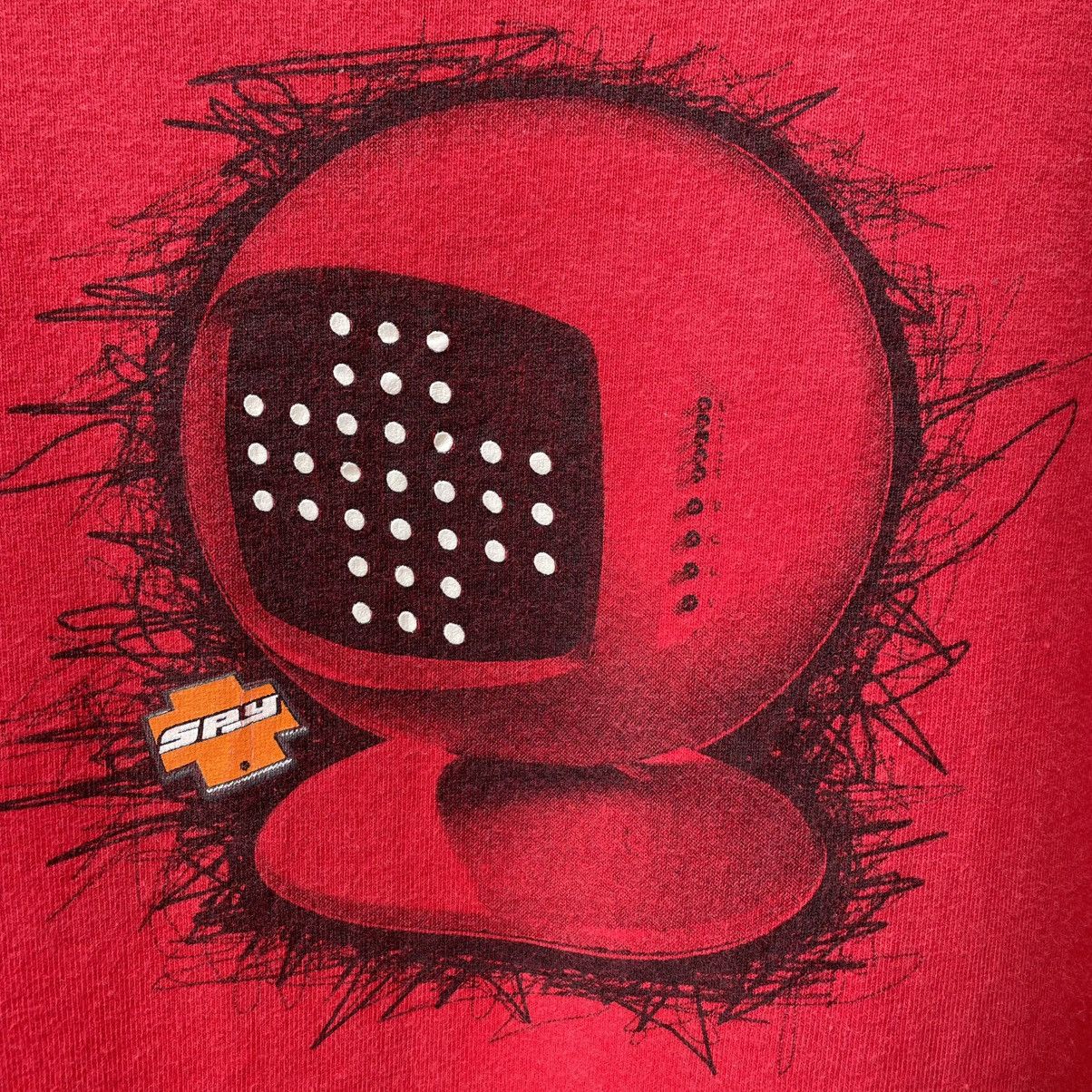 SPY Optic 🔥Vintage 90s Spy Optic Android Robot Graphhic Skateboard Tee Size US XL / EU 56 / 4 - 4 Thumbnail