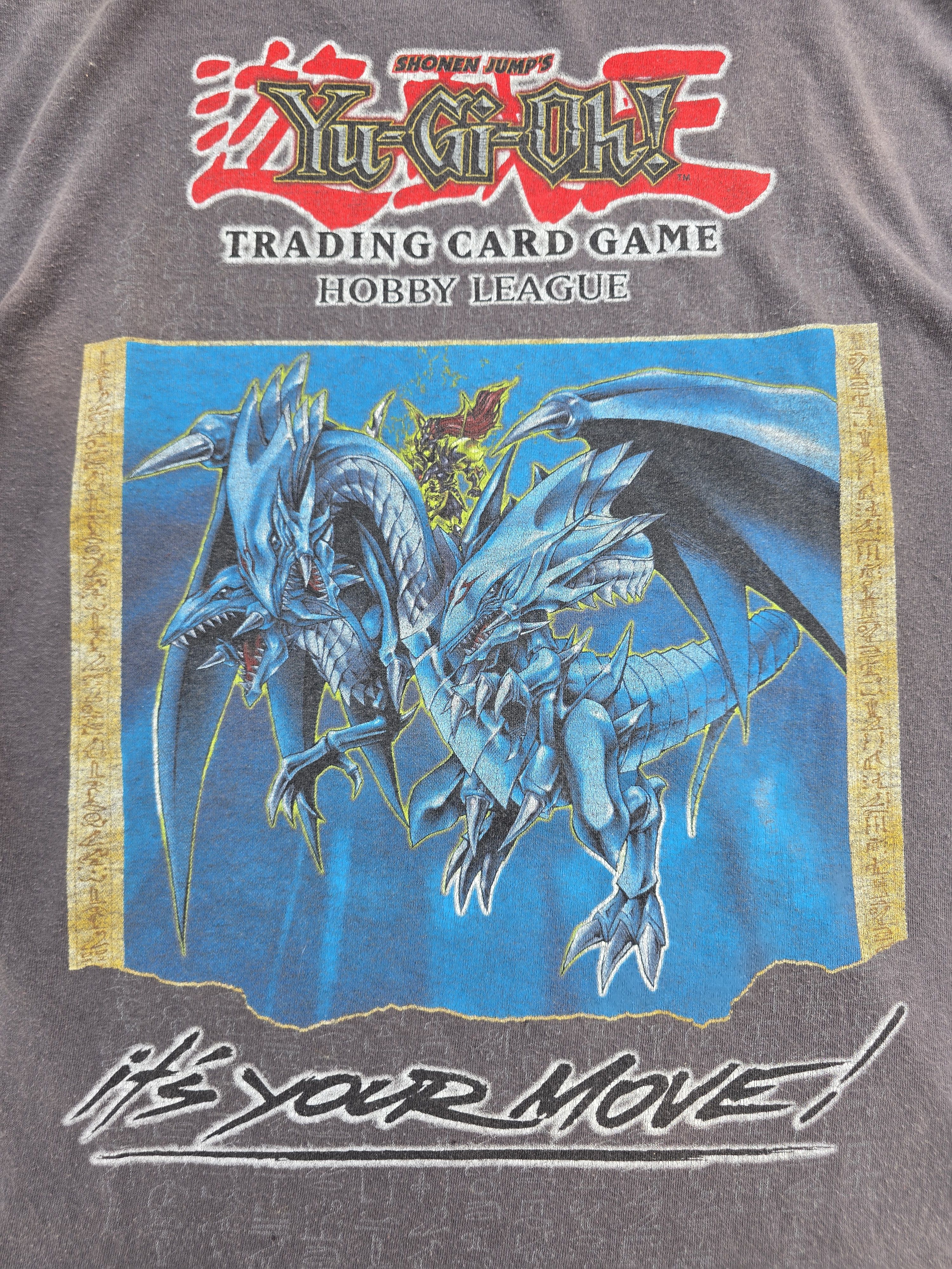 Gildan Vintage Yugioh Hobby League Champ Knight Black Luster Size US L / EU 52-54 / 3 - 7 Thumbnail