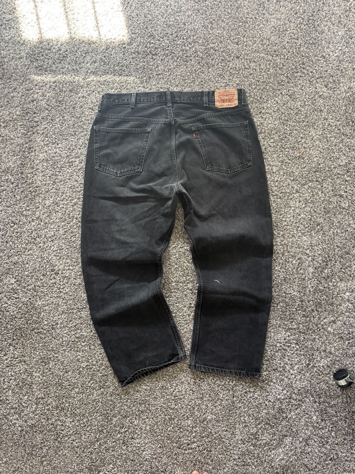 Levi's Vintage Clothing Vintage black Levi’s 505 Size US 36 / EU 52 - 1 Thumbnail
