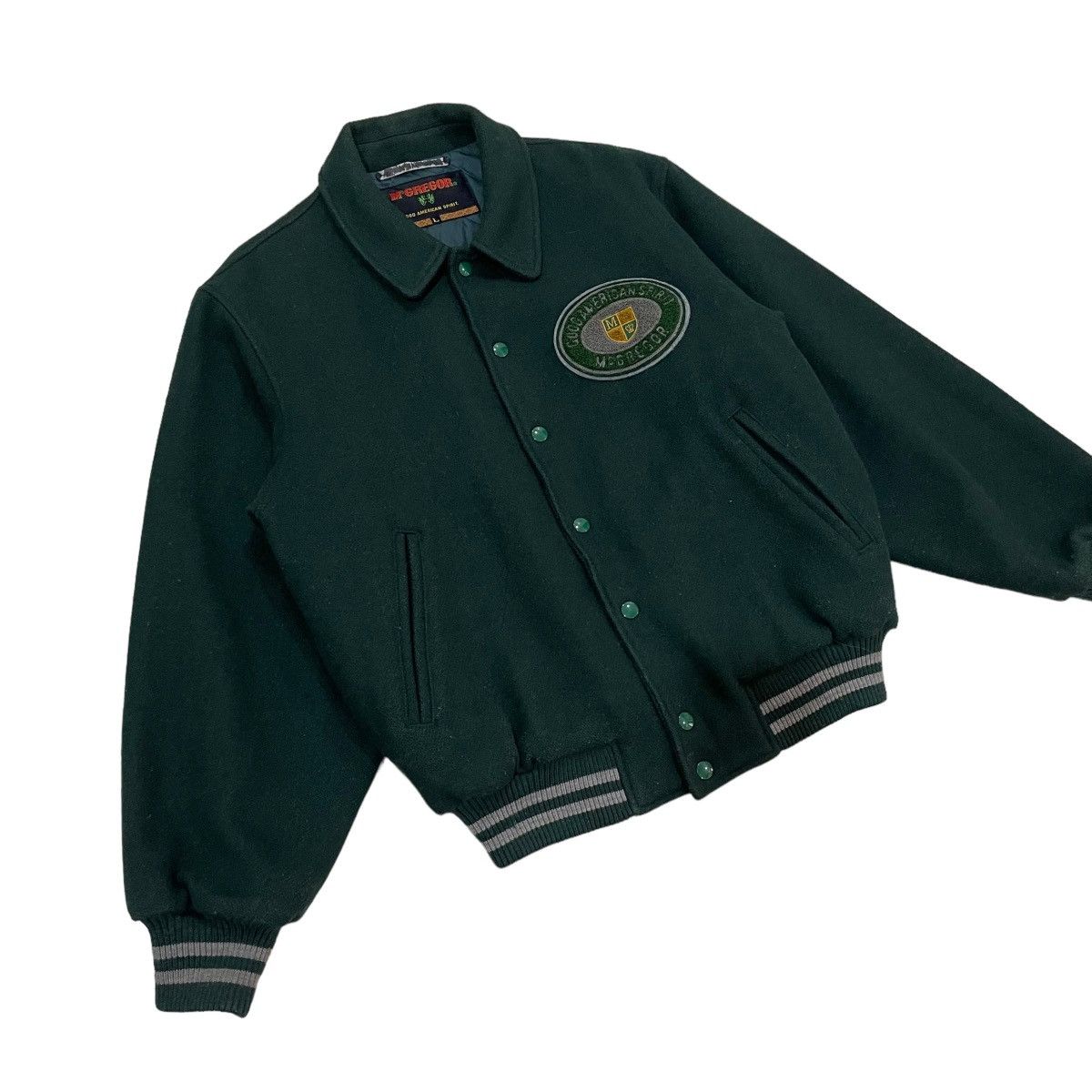 McGregor × Vintage Vintage McGregor Wool Varsity Jacket Size US L / EU 52-54 / 3 - 7 Thumbnail