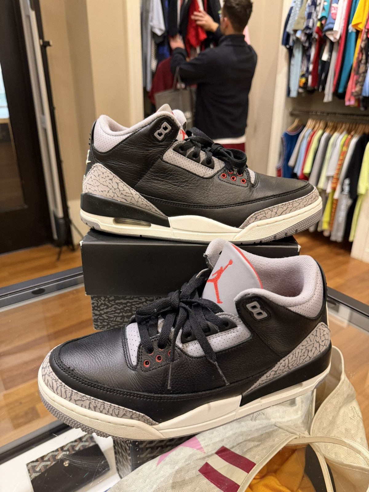 Jordan Brand Jordan 3 Retro OG ‘Black Cement’ (2024) Size US 10 / EU 43 - 4 Thumbnail