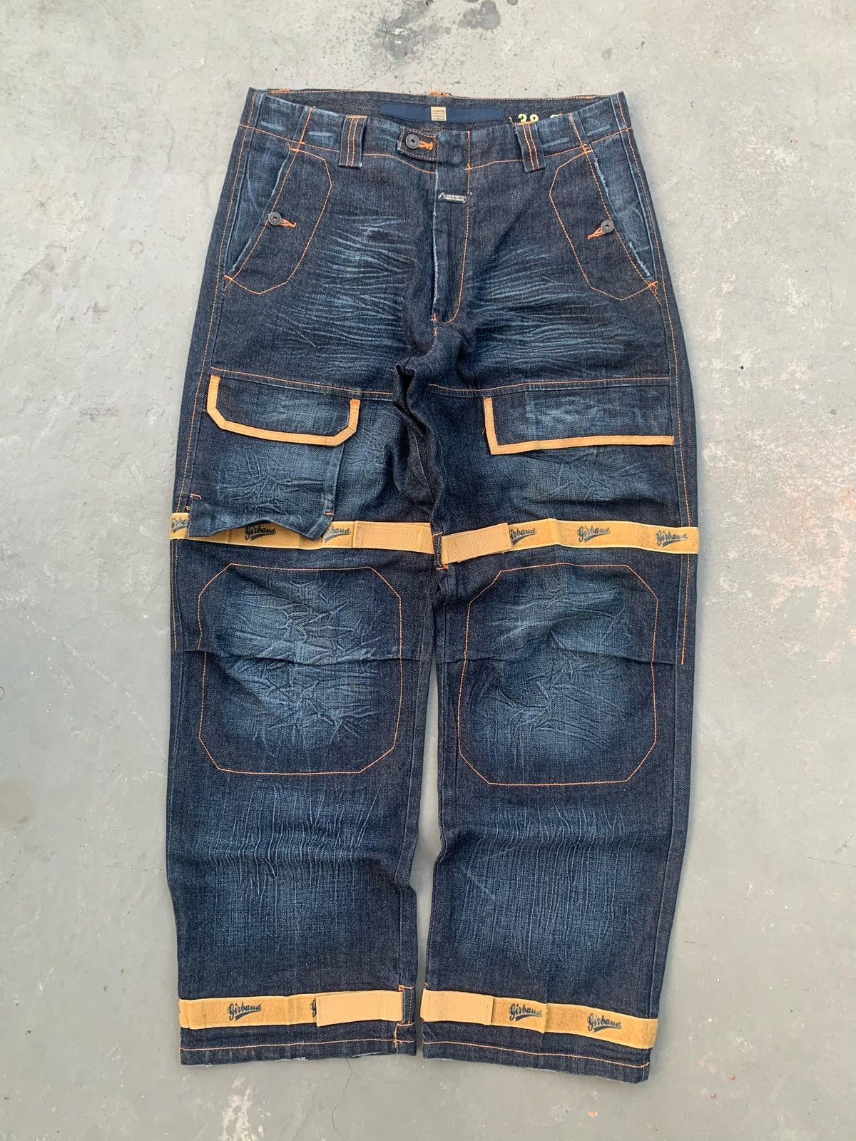 Marithe + Francois Girbaud Rare marithe francois girbaud baggy jeans Size US 36 / EU 52 - 4 Thumbnail