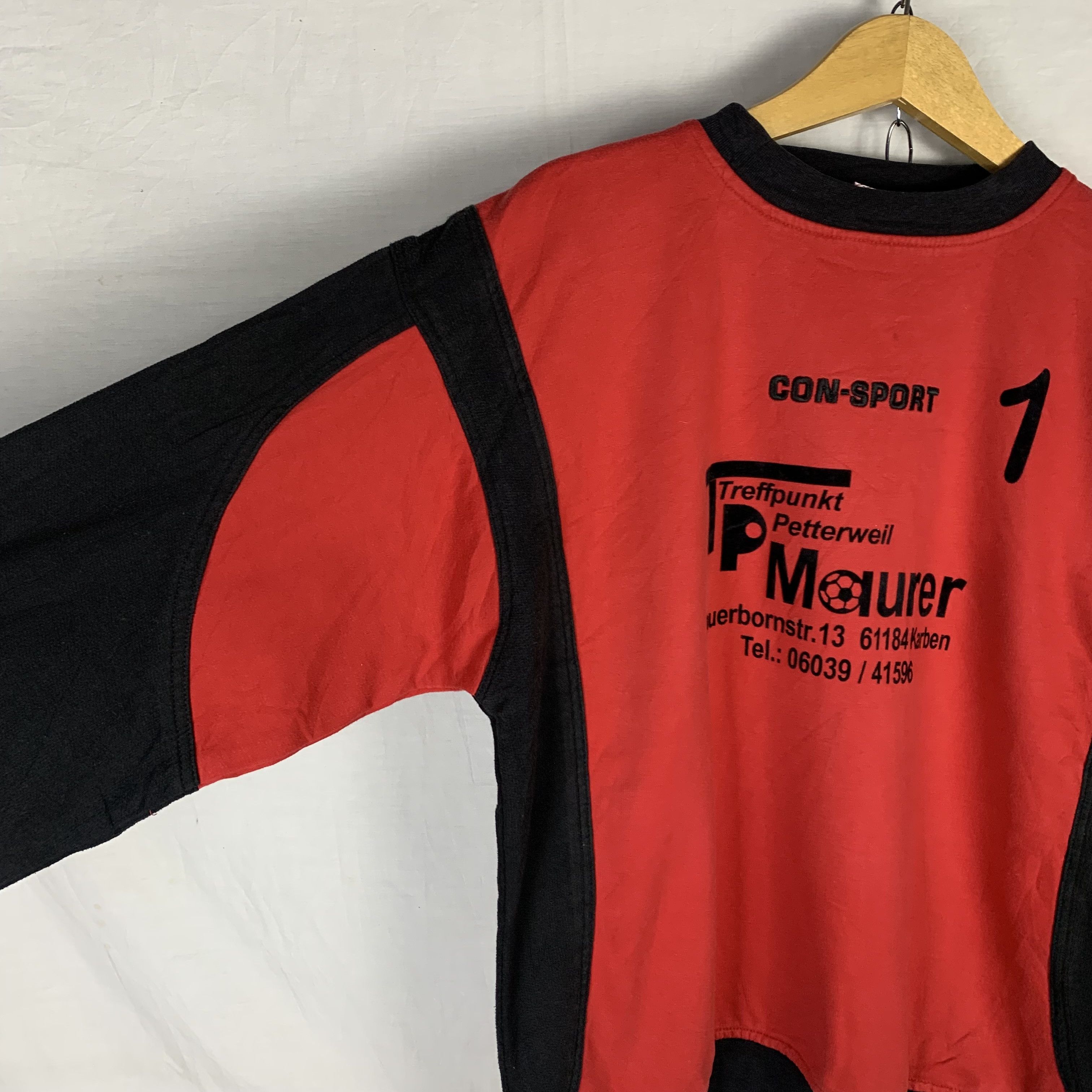 Vintage Vintage Handball TV Petterweil Con-Sport Sweatshirt Crewneck Size US L / EU 52-54 / 3 - 4 Thumbnail