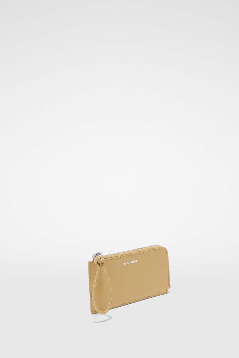 Jil Sander o1loc1c0426 Size:OS/Coin Purse in Beige Size ONE SIZE - 3 Thumbnail