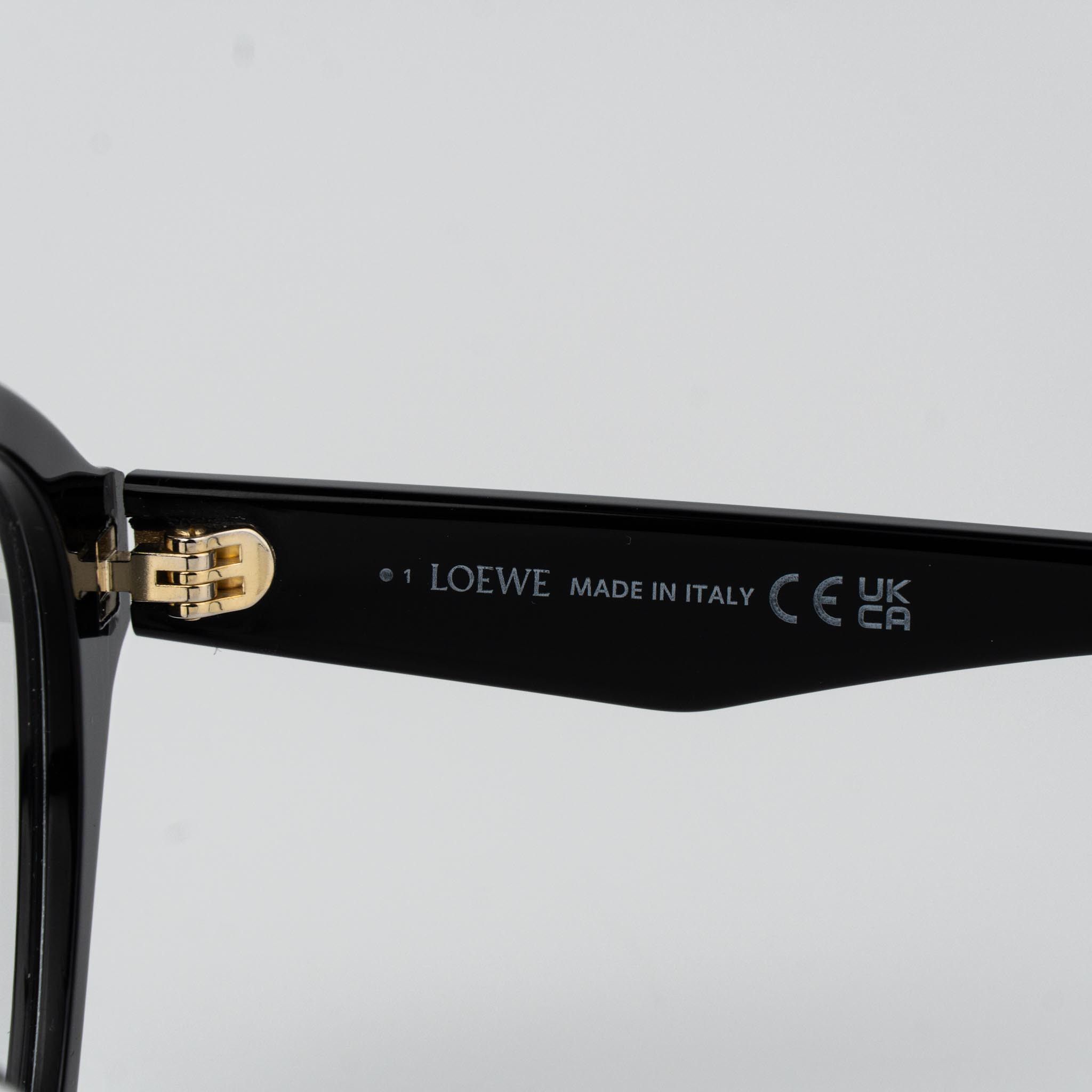 Loewe CURVY Women Eyeglasses LW50053F 001 NEW AUTHENTIC