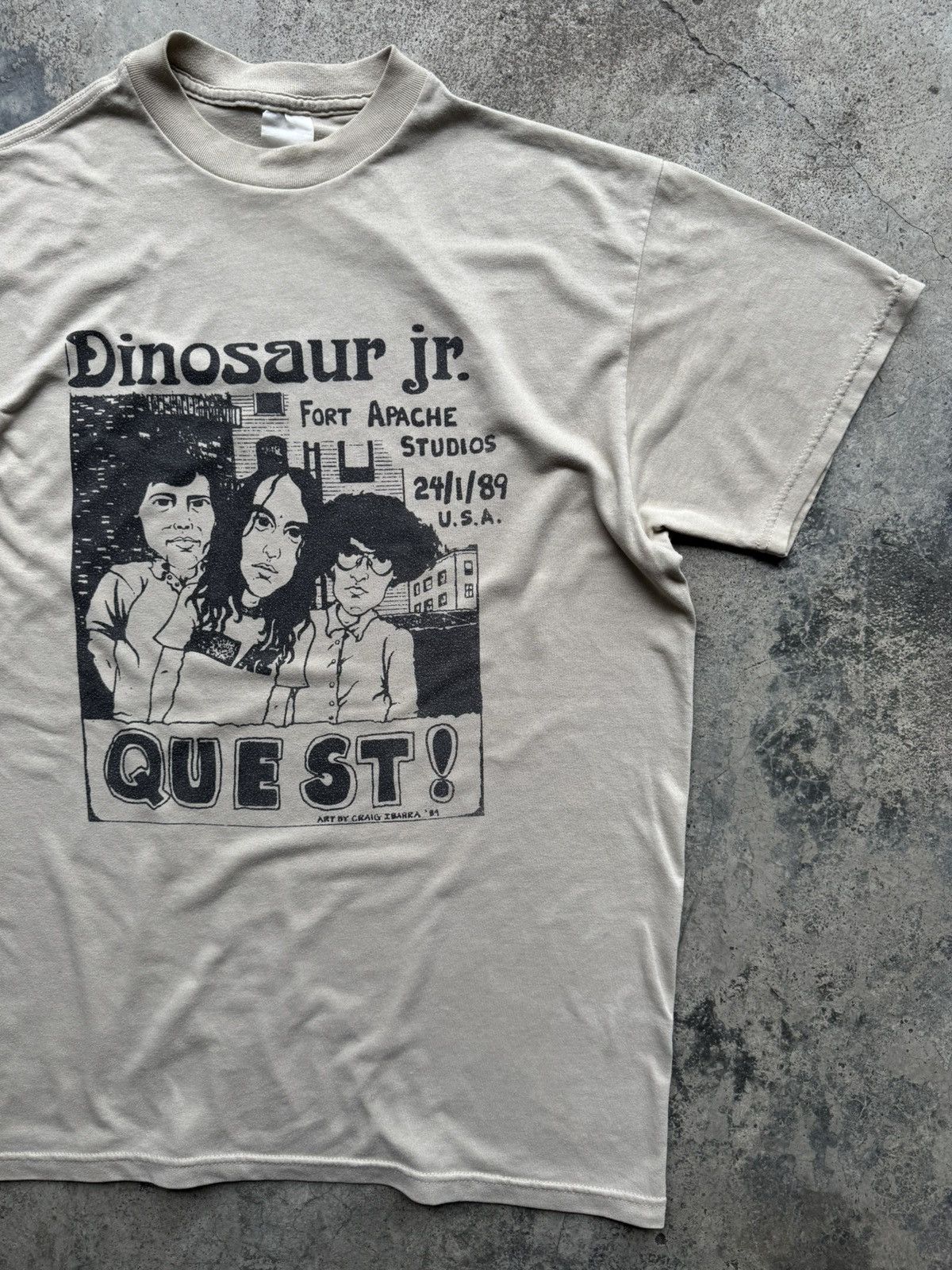 Band Tees × Vintage Vintage Dinosaur Jr Band Art By Craig Ibarra Size US L / EU 52-54 / 3 - 4 Thumbnail