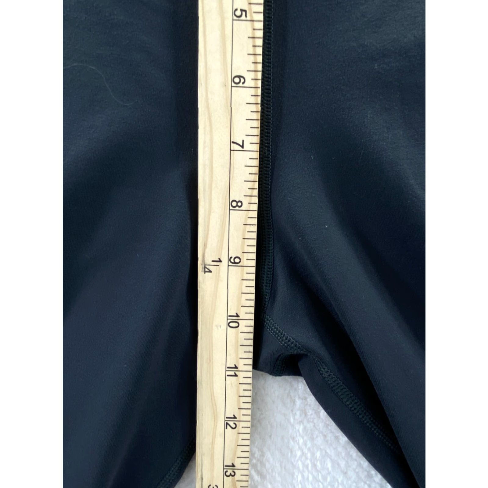 Nike Nike Dri-Fit Womens Leggings Capri Shirt Pants - Gray Orange Swoosh Medium M Womens Nike Dri-FIT Capris Size 32" / US 10 / IT 46 - 7 Thumbnail