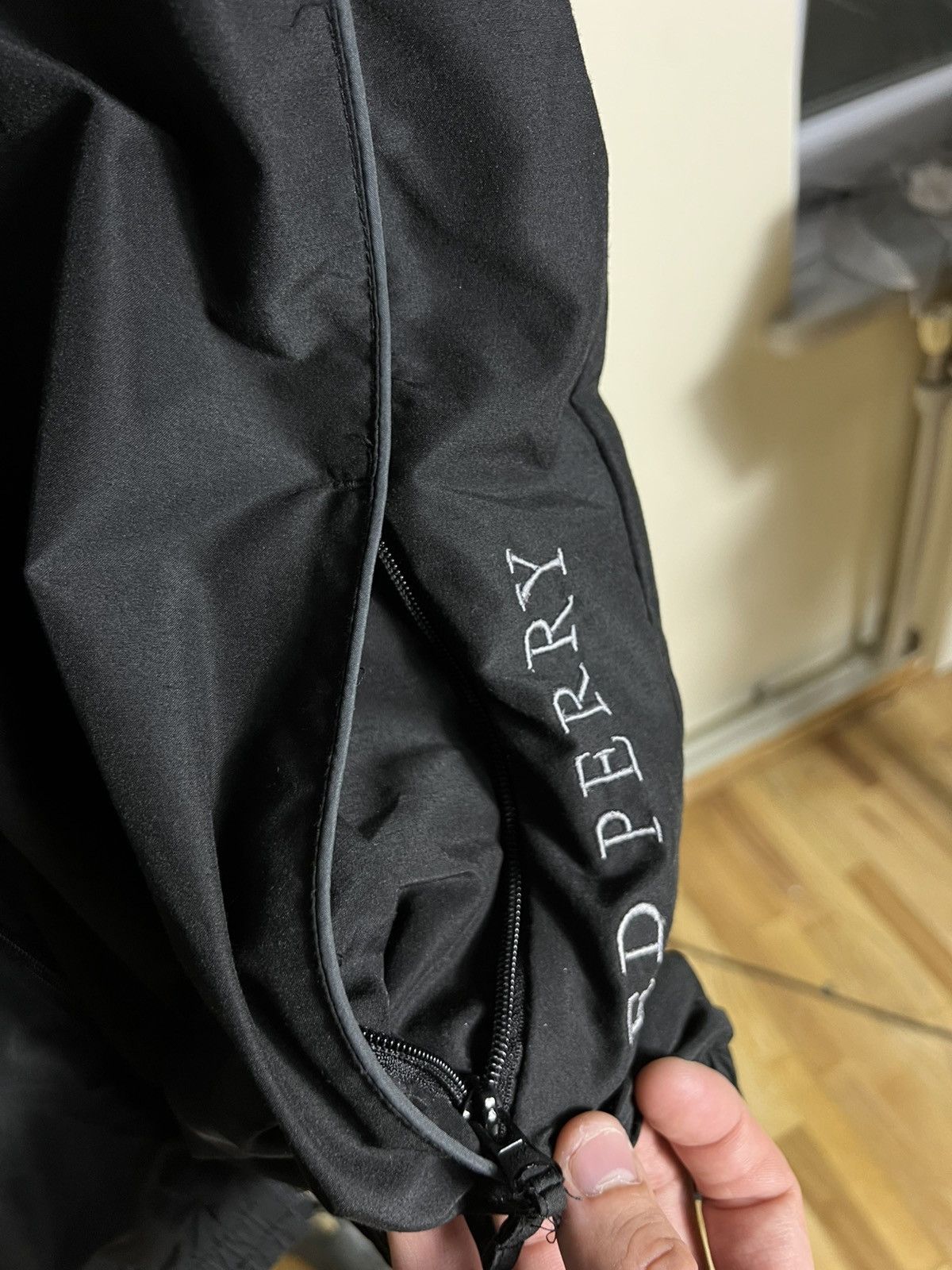 Fred Perry Fred Perry Track Jacket Black Vintage Rare Logo Y2K Size US XL / EU 56 / 4 - 6 Thumbnail