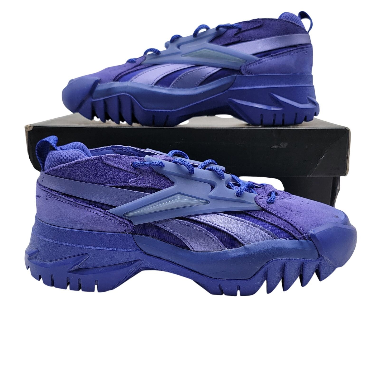 Reebok Cardi B x Reebok Wmns Club C V2 'Ultima Purple' Sz 9 GX9659 Size US 9 / IT 39 - 1 Thumbnail
