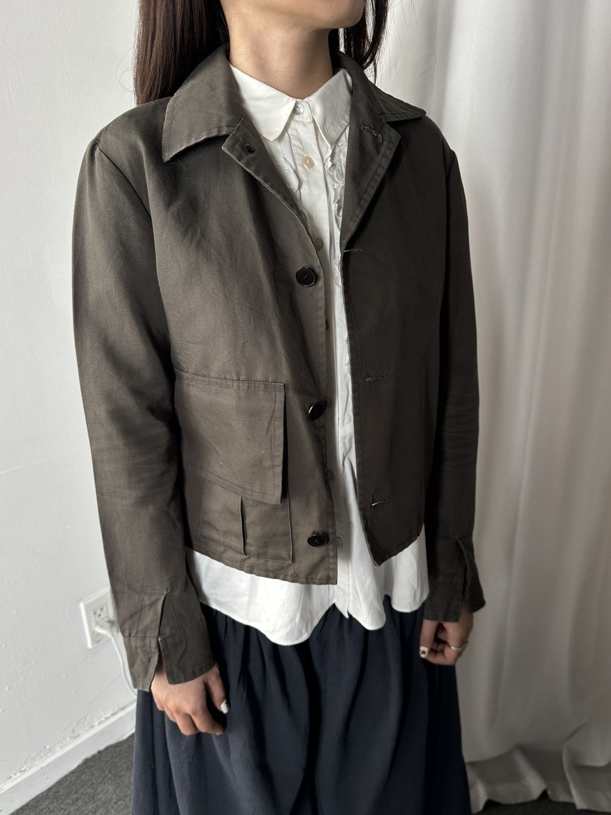 Yohji Yamamoto Yohji Yamamoto Single Pocket Jacket Size M / US 6-8 / IT 42-44 - 4 Thumbnail