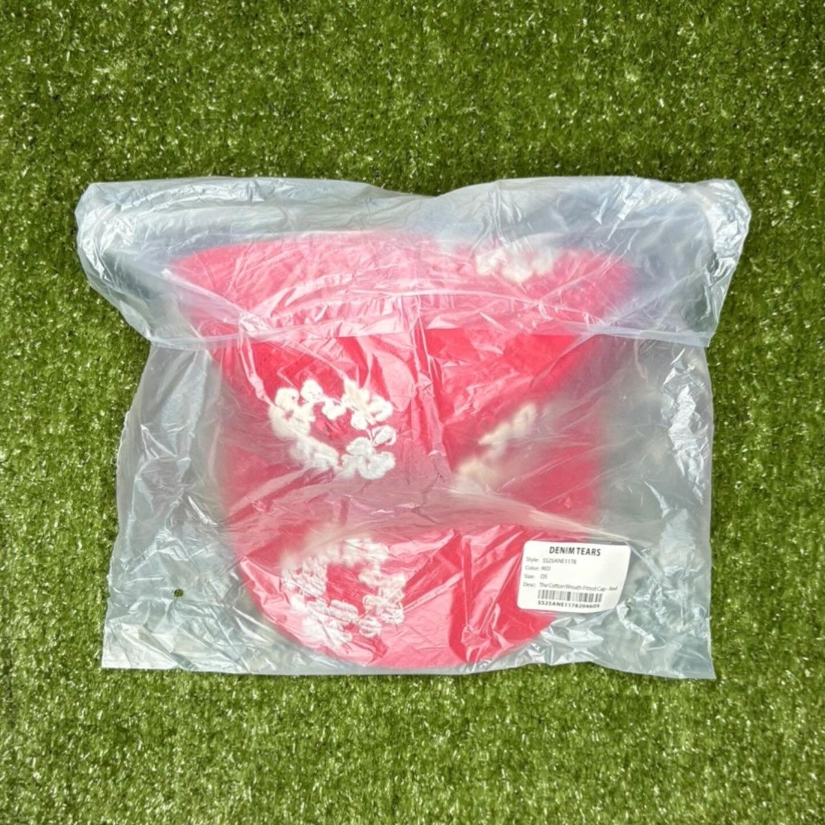 DENIM TEARS Denim Tears Red Cotton Wreath Hat Size ONE SIZE - 4 Thumbnail