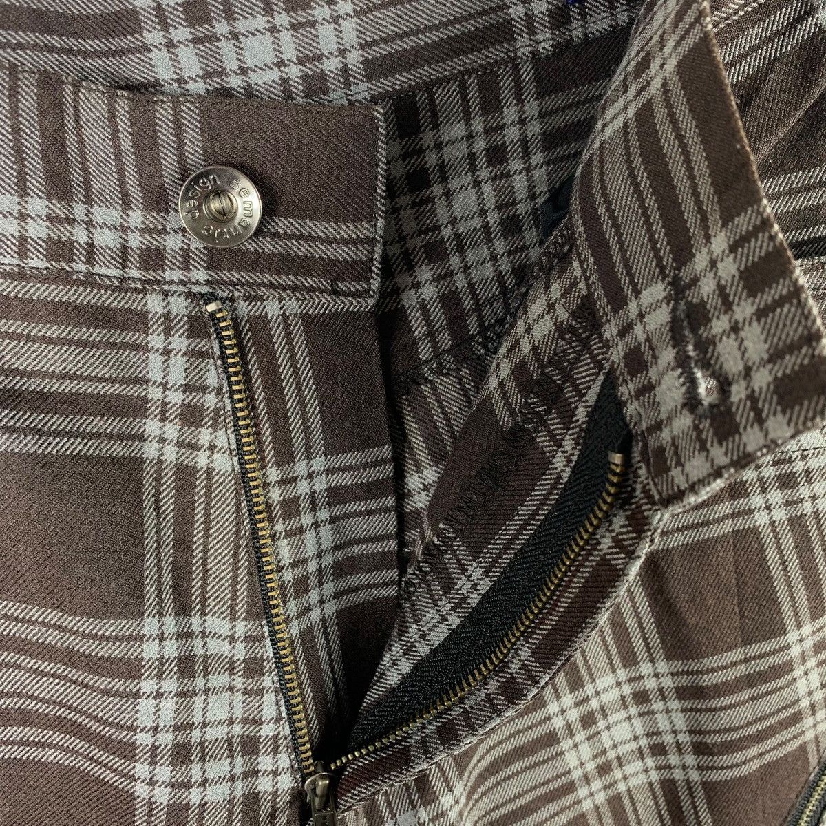 Japanese Brand × semanticdesign SEMANTIC DESIGN tartan plaid pants Size US 34 / EU 50 - 6 Thumbnail