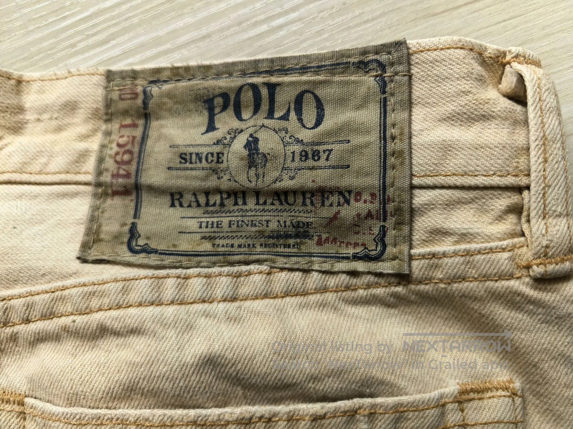 RRL Ralph Lauren POLO Ralph Lauren RRL Western Bootcut Pants. Size US 30 / EU 46 - 7 Thumbnail
