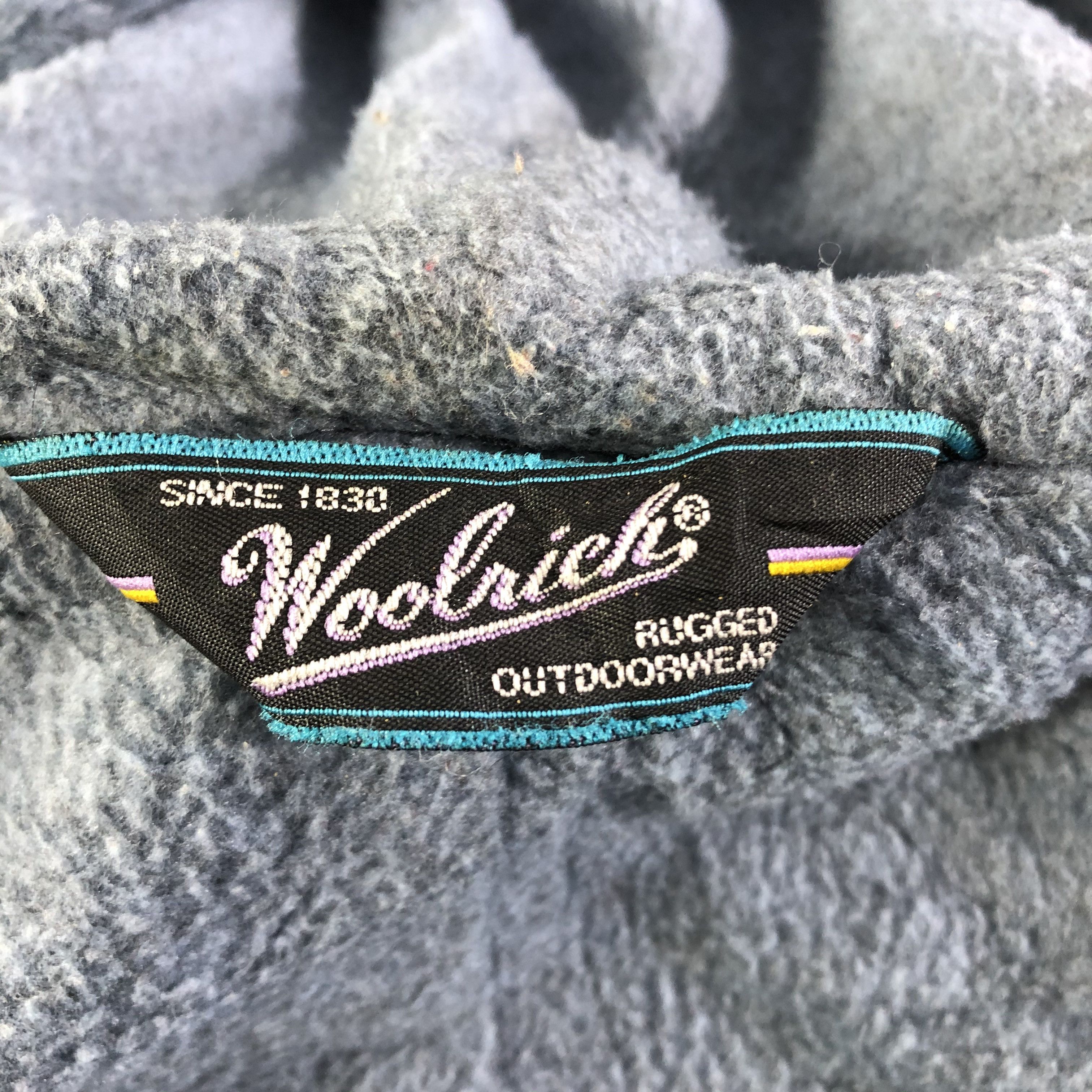 Woolrich Woolen Mills Woolrich Fleece Hooded Jacket Size US M / EU 48-50 / 2 - 6 Thumbnail