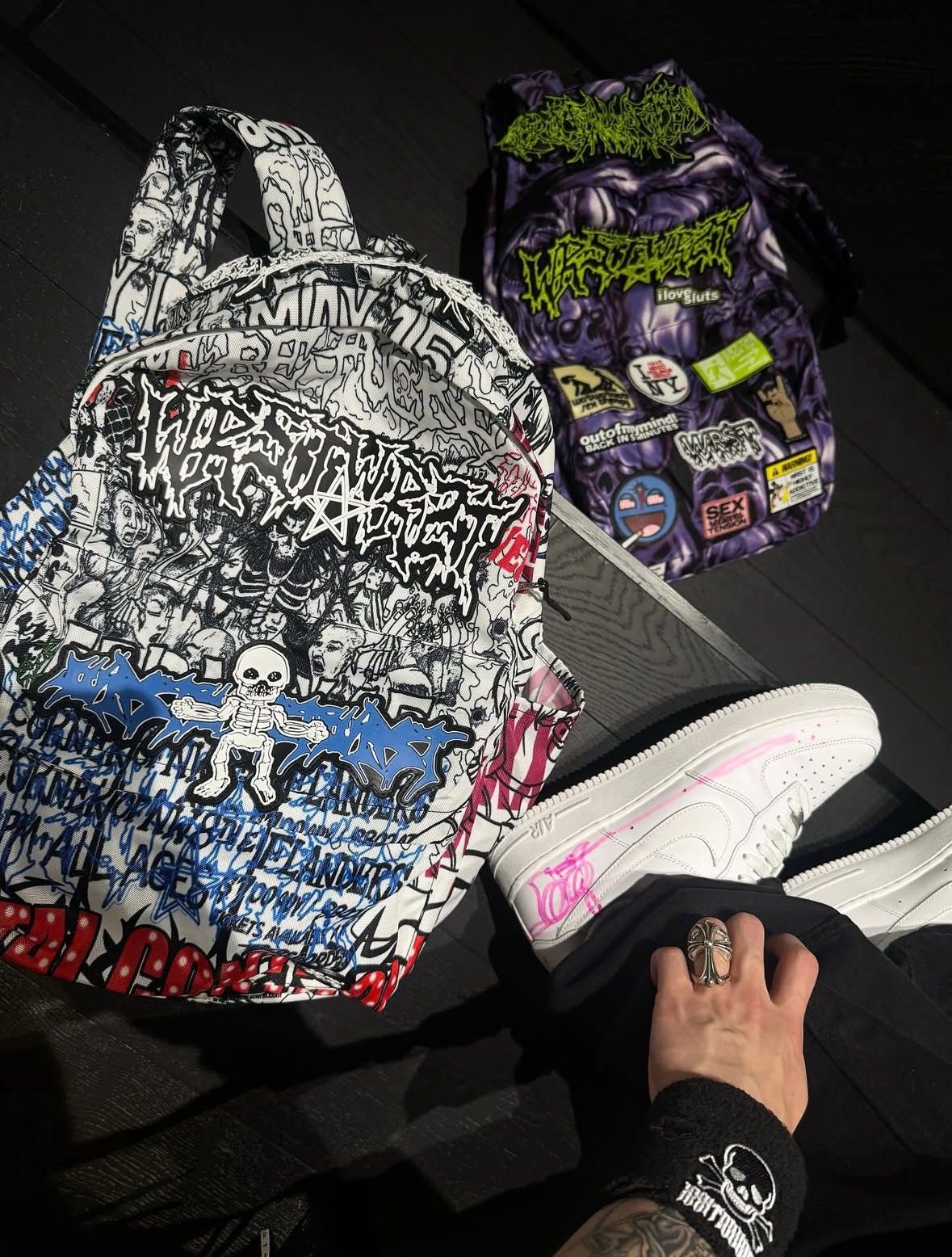 Other Wrstwrstwrst China Exclusive Backpack Size ONE SIZE - 18 Thumbnail