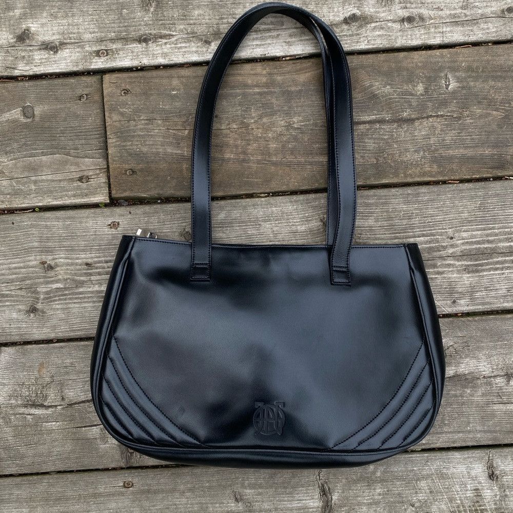 Jean Paul Gaultier Jean Paul Gaultier Y2K Leather Logo Handbag Baby Bag Purse Size ONE SIZE - 4 Thumbnail