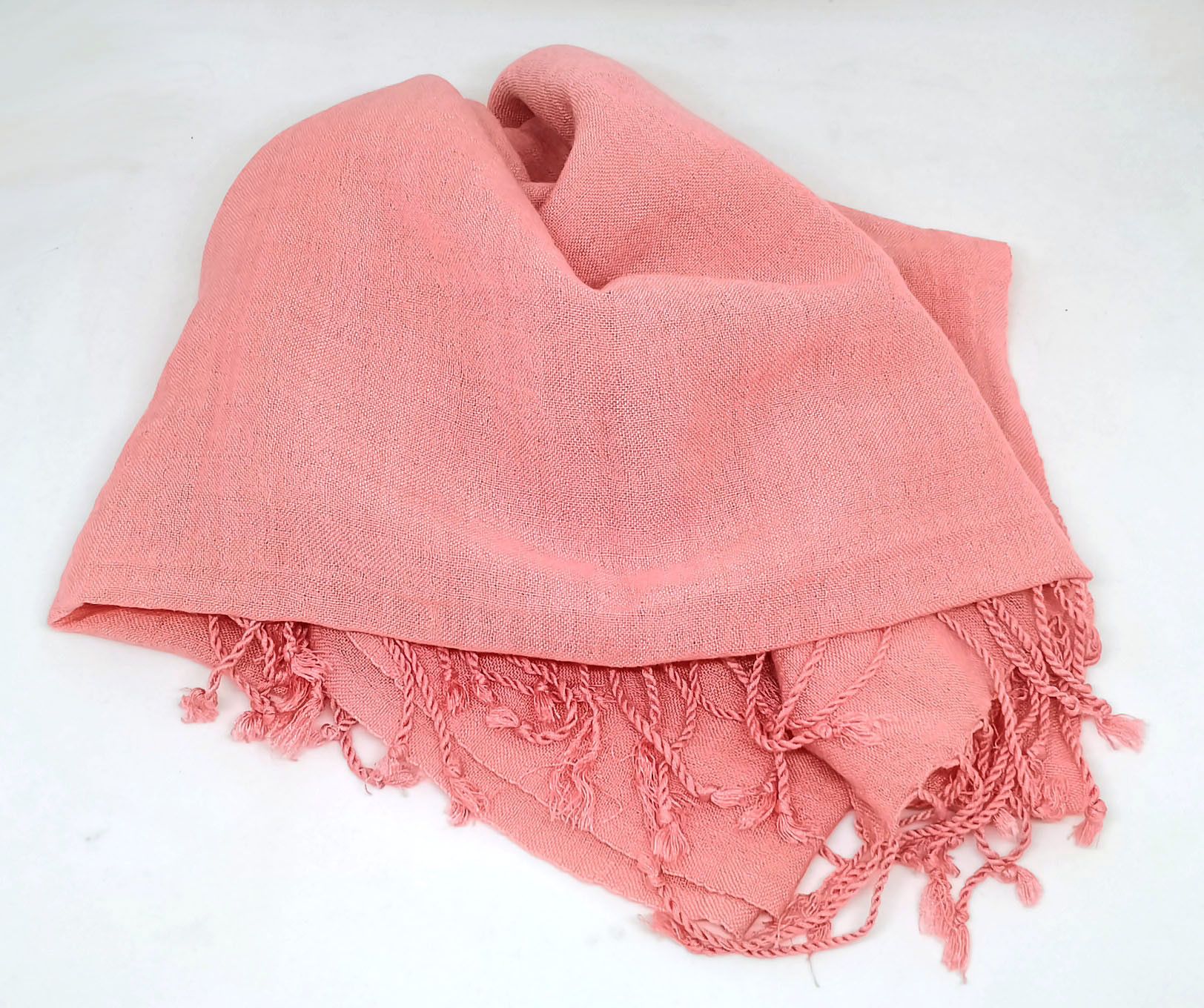 Other John Lewis Cream Wool & Viscose Scarf, size - 175x55 cm Size ONE SIZE - 1 Thumbnail