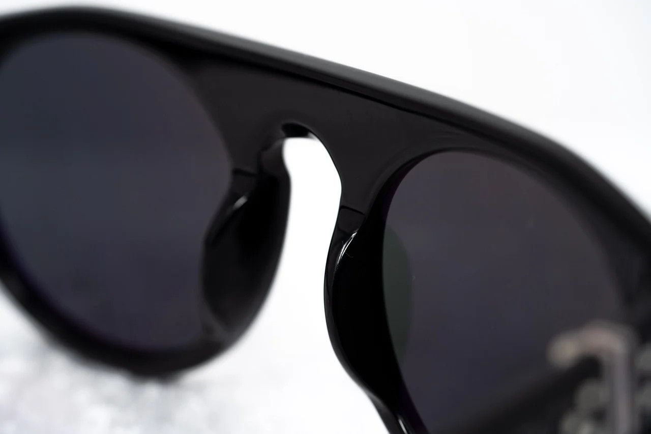 Ann Demeulemeester Ann Demeulemeester Sunglasses Flat Black and Grey Gradient Size ONE SIZE - 10 Thumbnail