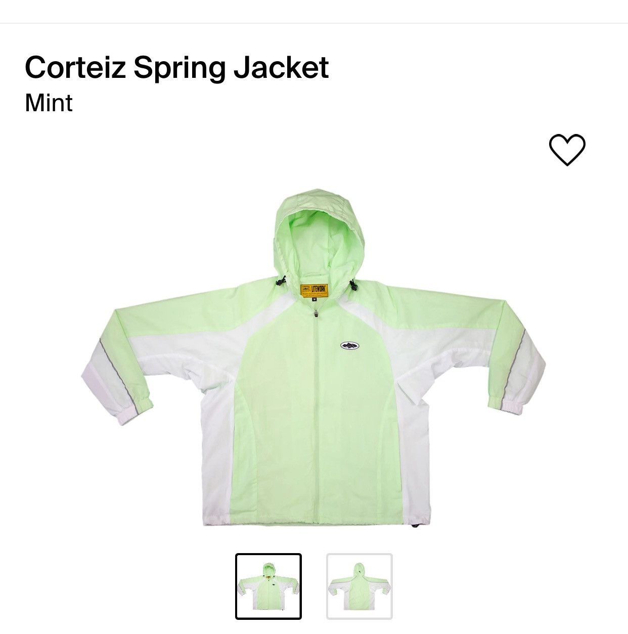 Corteiz Corteiz Spring Jacket - Mint | Grailed