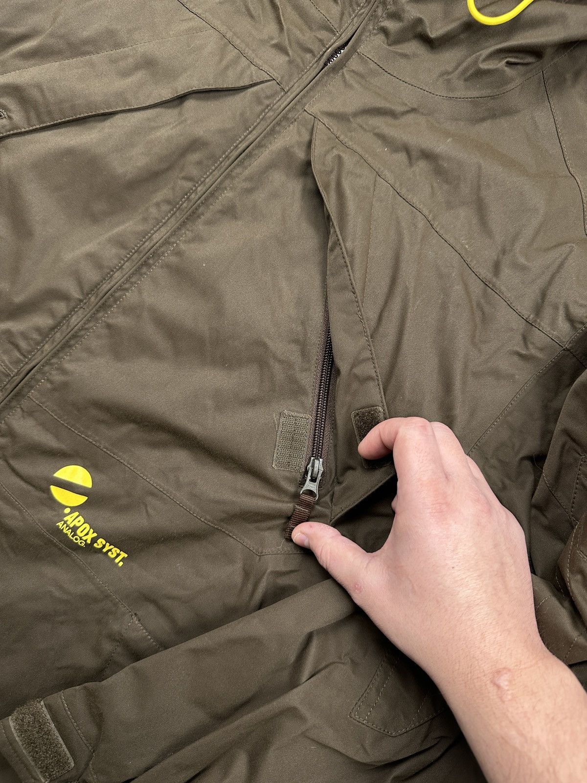 Analog Analog Apox Syst. technical Jacket Brown Snowboarding y2k Size US M / EU 48-50 / 2 - 14 Thumbnail