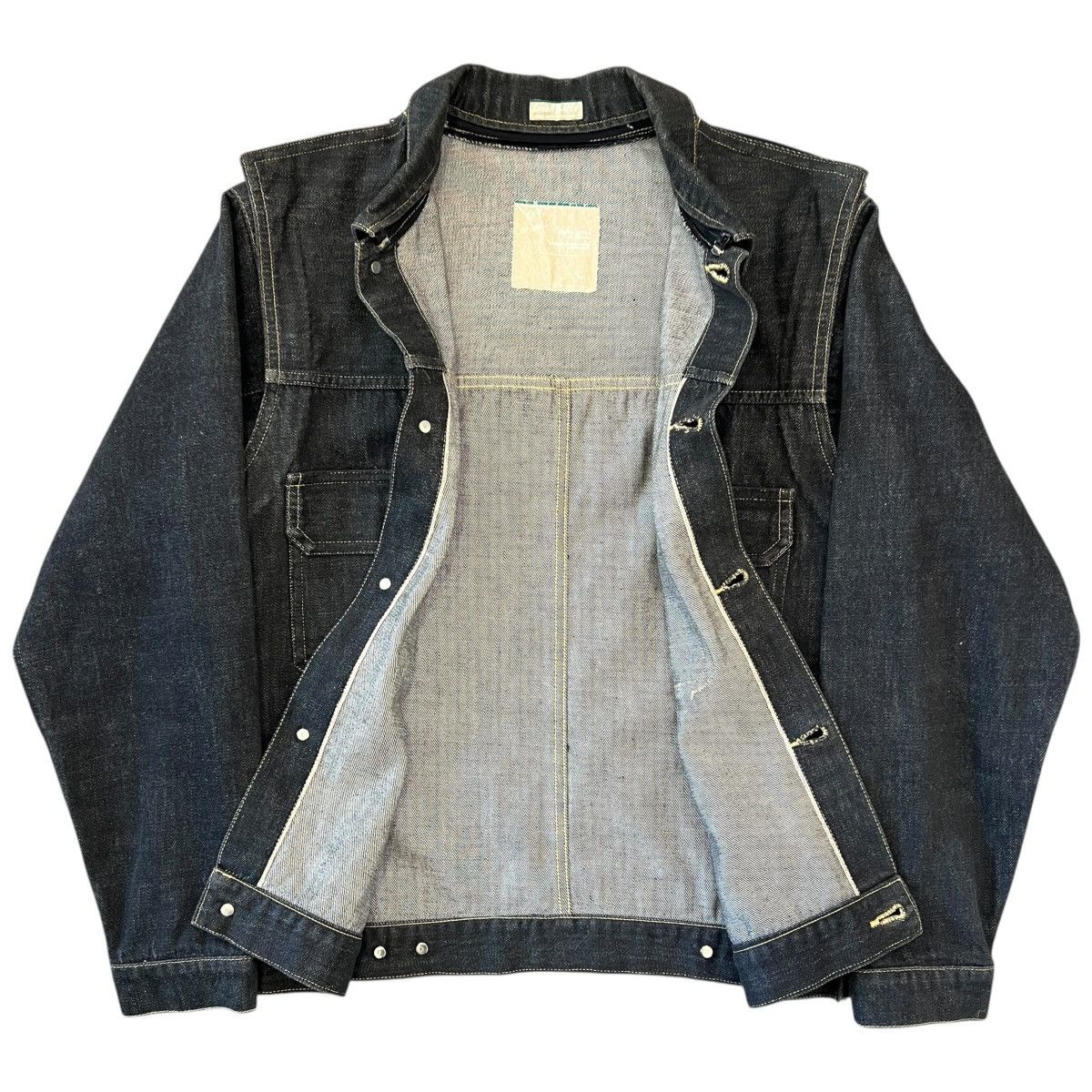 Undercover UNDERCOVER 1999AW "AMBIVALENCE" Small Parts Denim Jacket Size US M / EU 48-50 / 2 - 6 Thumbnail