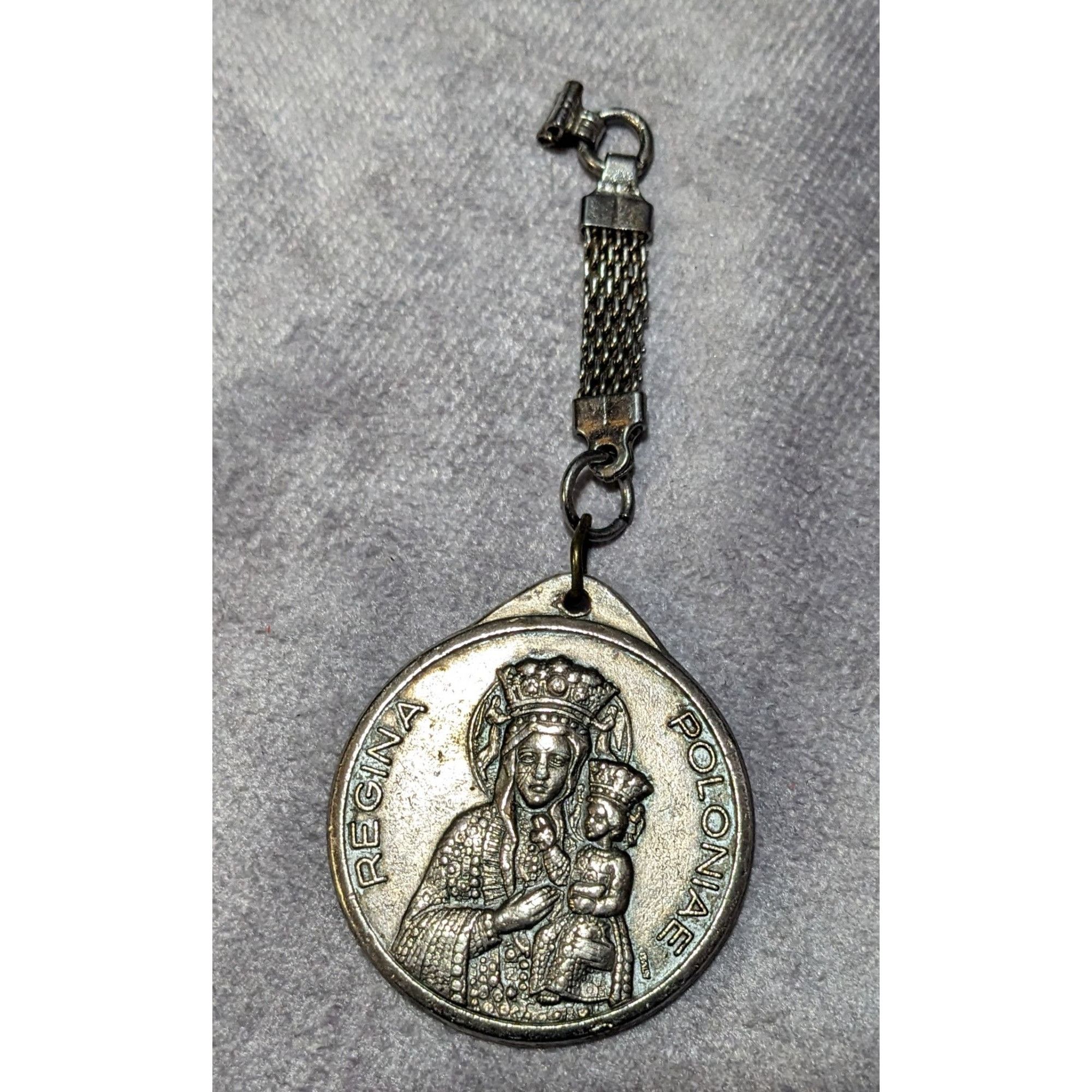 Other Vintage Pope John Paul II Silver Tone Keychain Size ONE SIZE - 4 Thumbnail