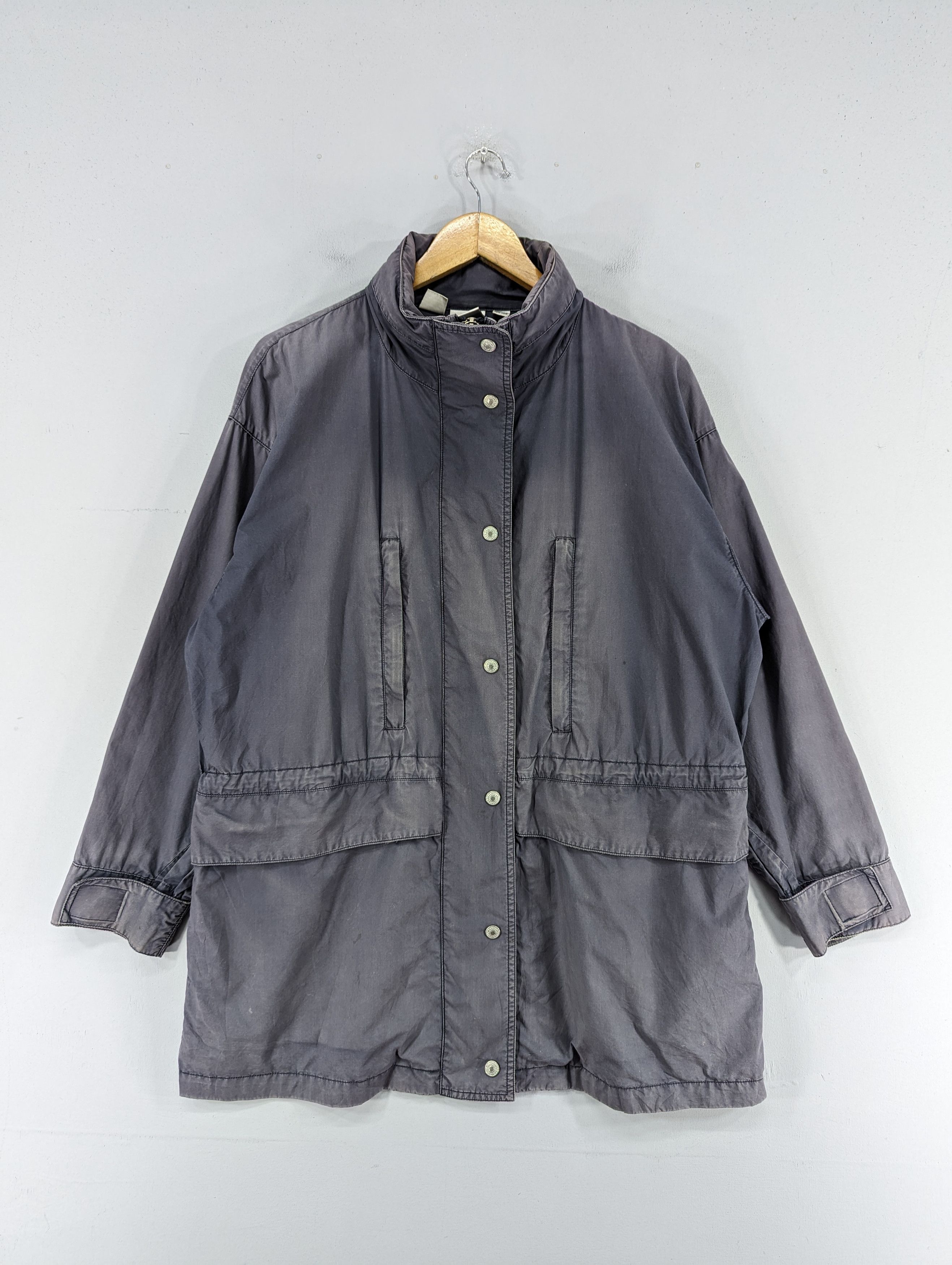 DKNY Vintage DKNY Classic Donna Karan Distressed Jacket Size US L / EU 52-54 / 3 - 1 Thumbnail