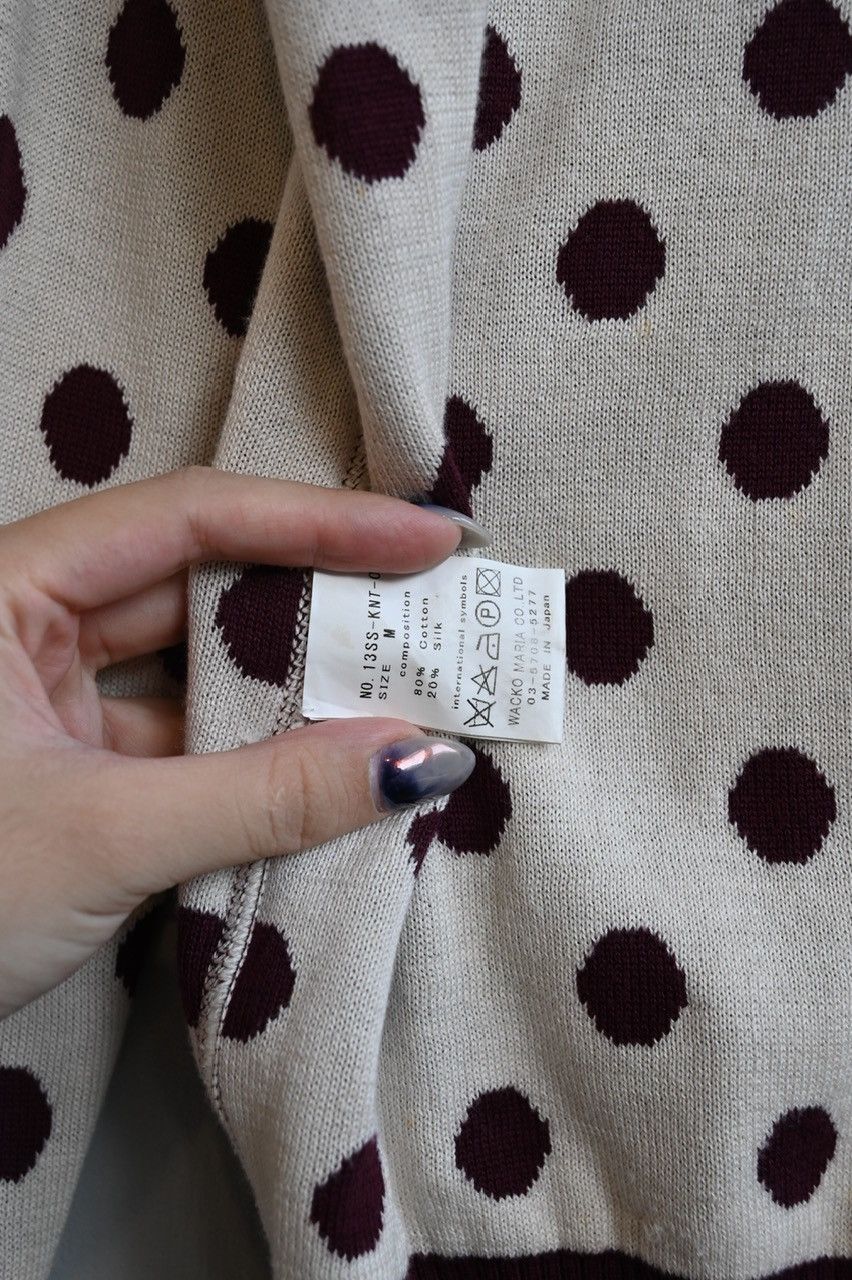 Wacko Maria Wacko Maria Reversible Polka Dot Cardigan Size US M / EU 48-50 / 2 - 10 Thumbnail