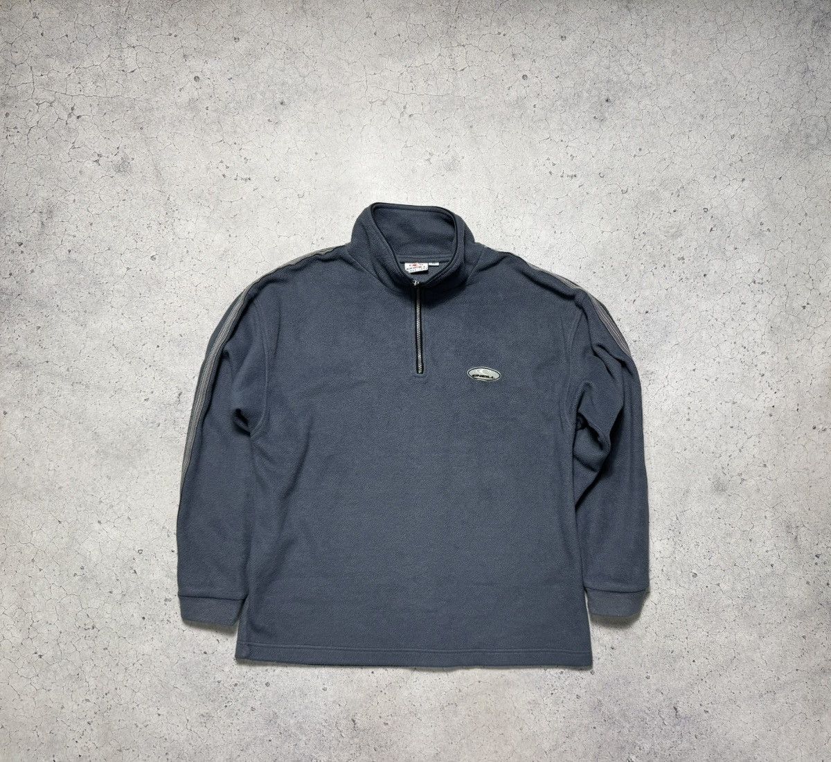 O'Neill Oneill Vintage Fleece Sweatshirt 1/4 Zip Surf Big logo Size US XL / EU 56 / 4 - 2 Thumbnail